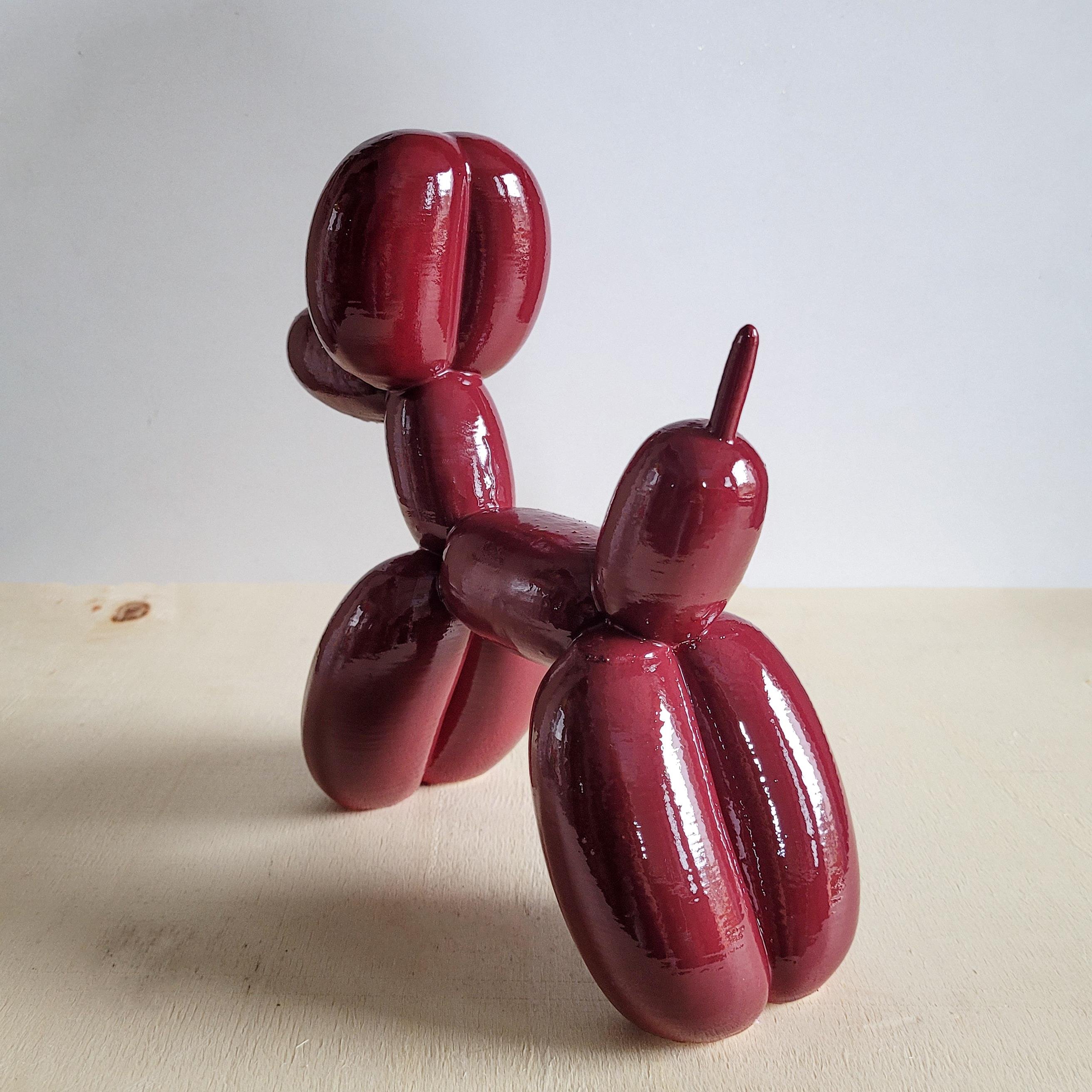 Balon Köpek Figürü | Bordo