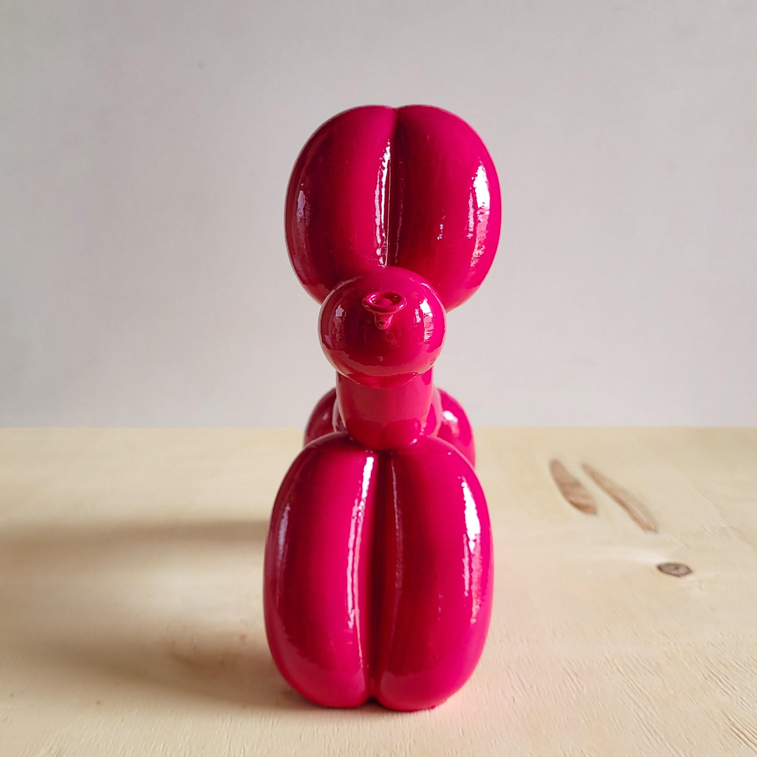 Balon Köpek Figürü | Fuşya