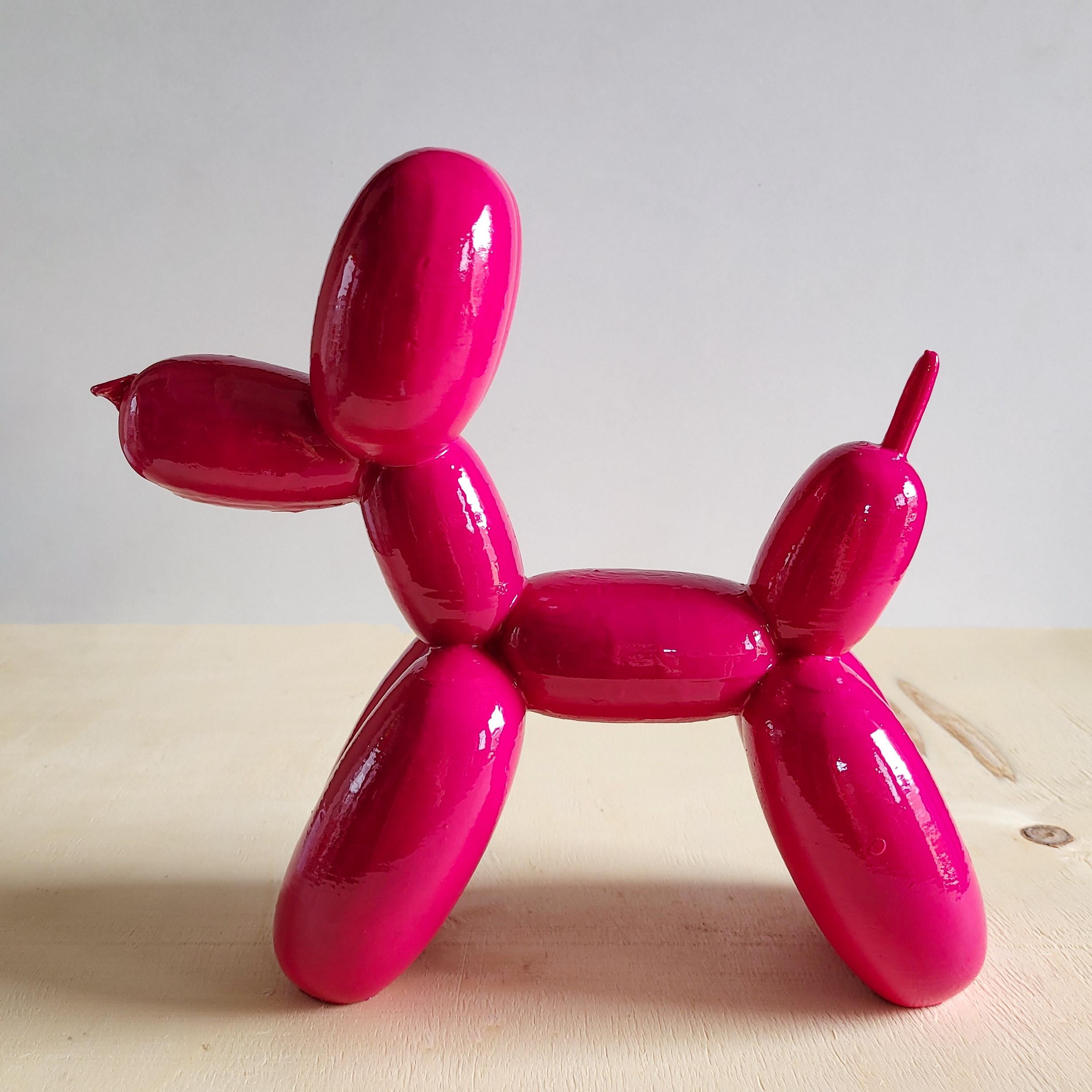 Balon Köpek Figürü | Fuşya