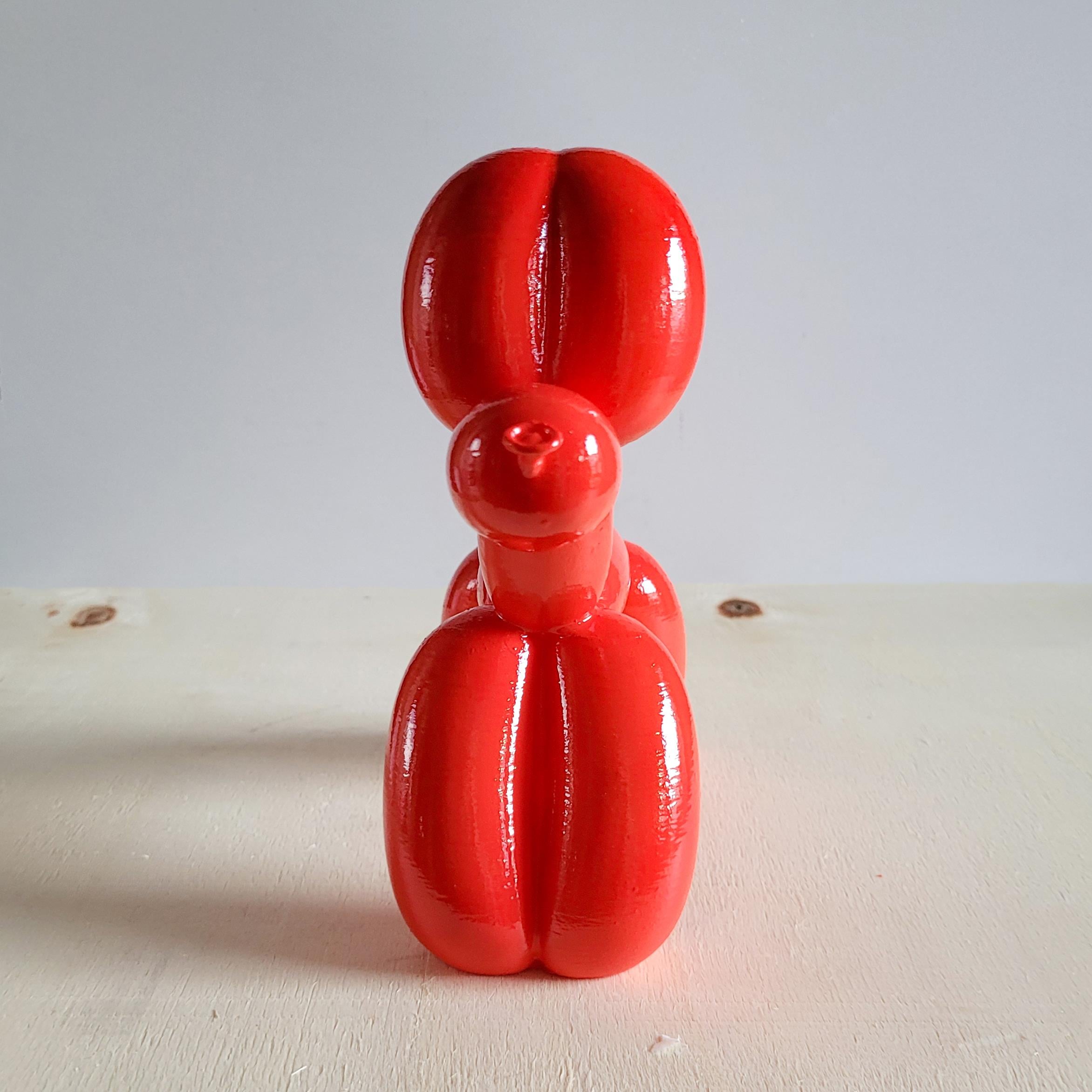 Balon Köpek Figürü | Kırmızı