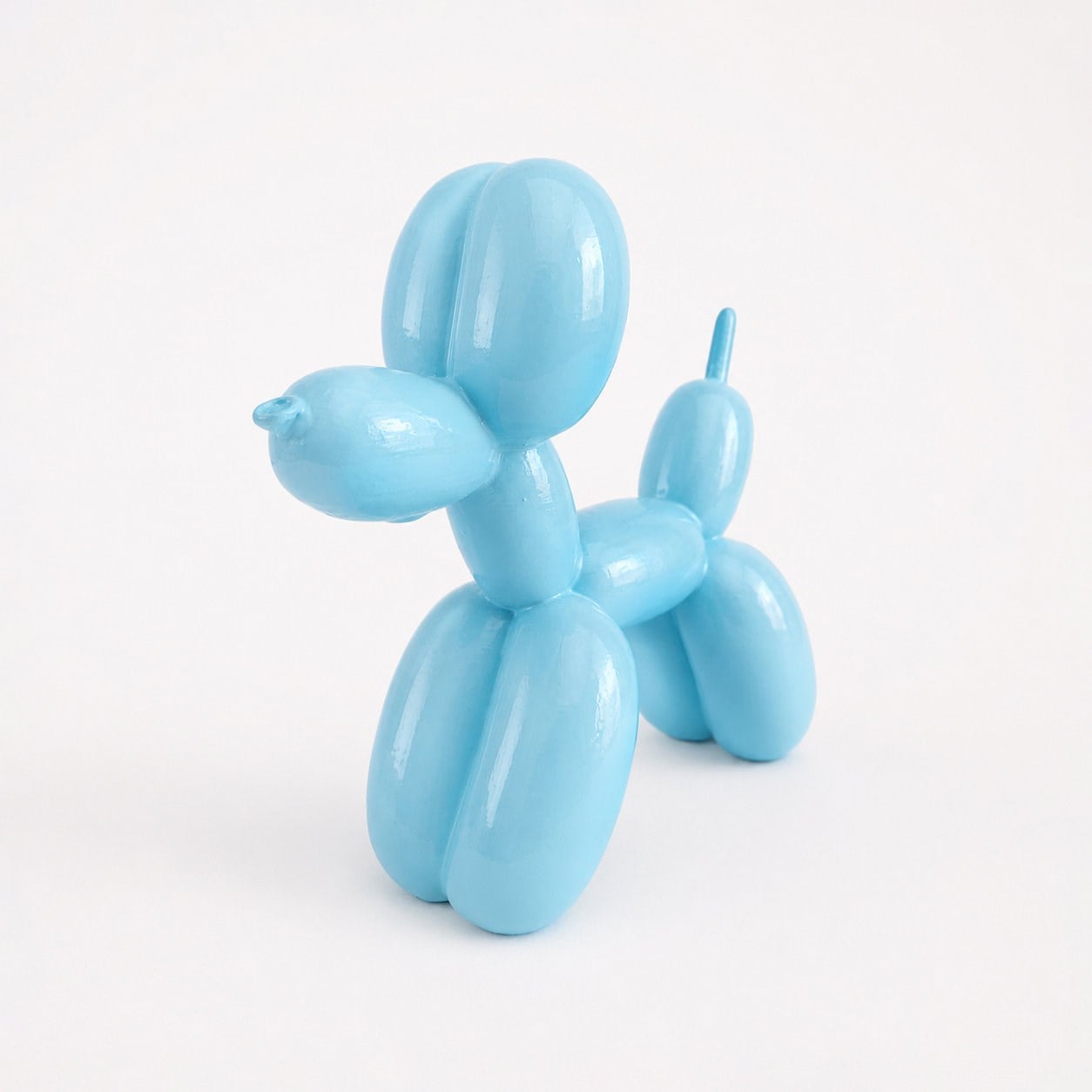 Balon Köpek Figürü | Pastel Mavi