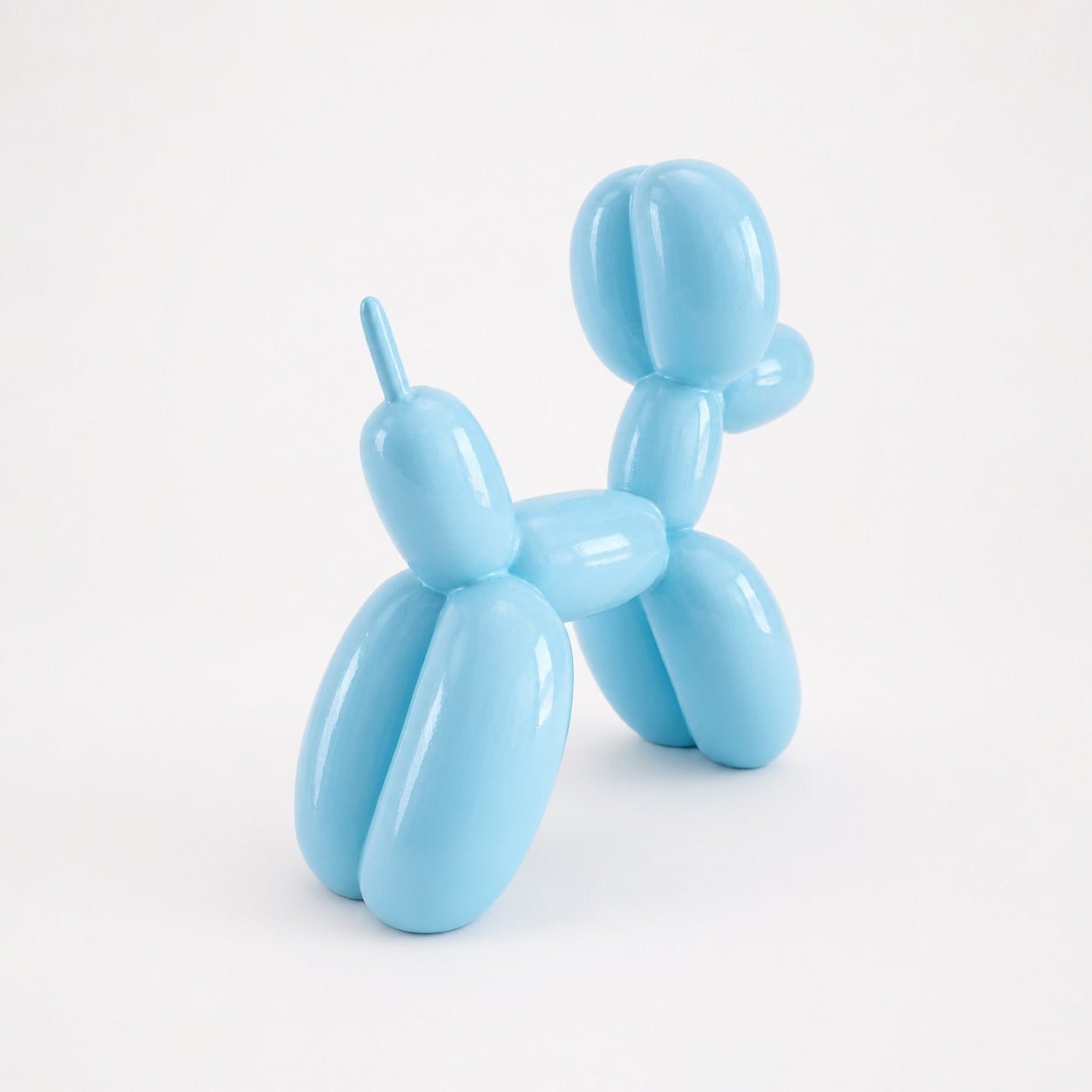 Balon Köpek Figürü | Pastel Mavi