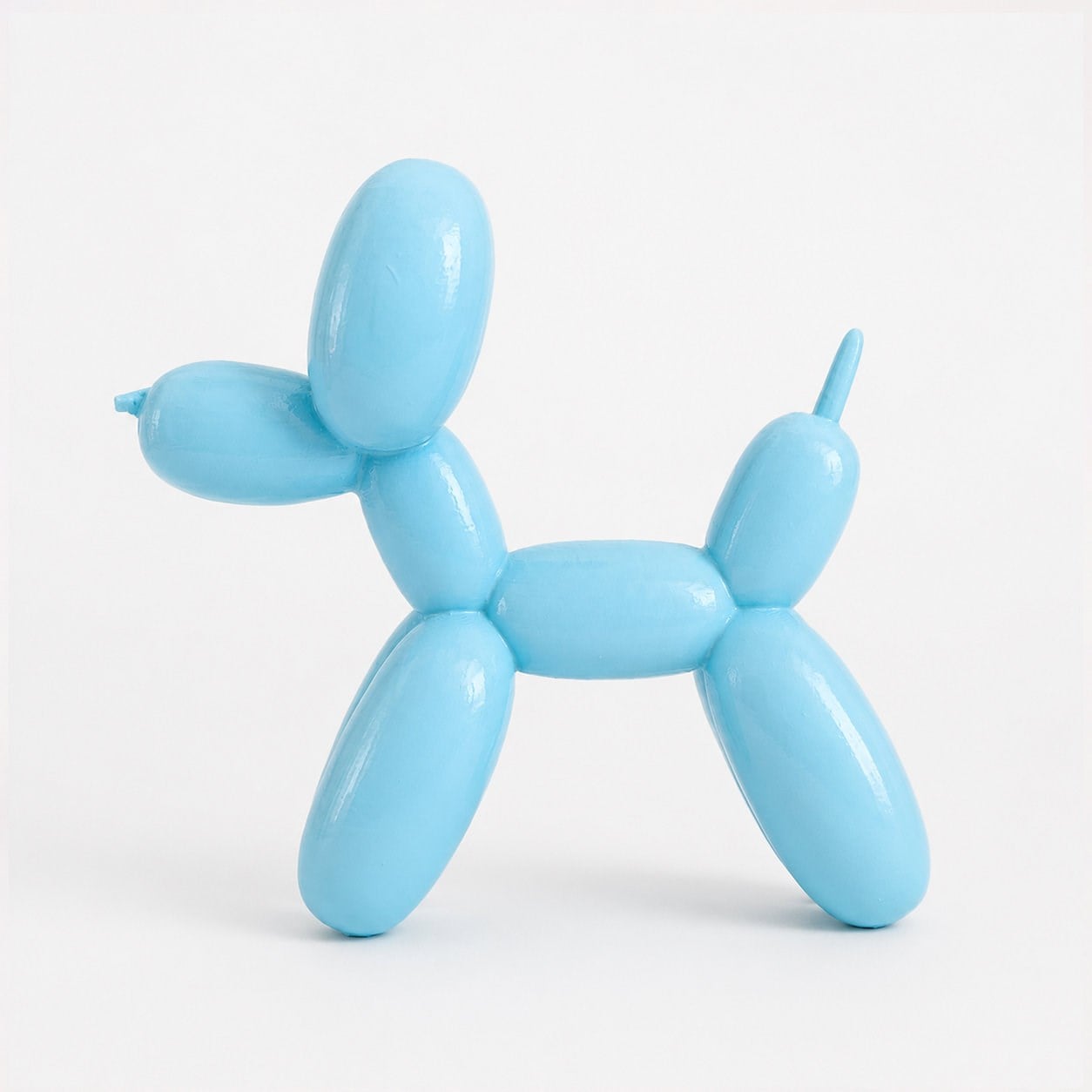Balon Köpek Figürü | Pastel Mavi