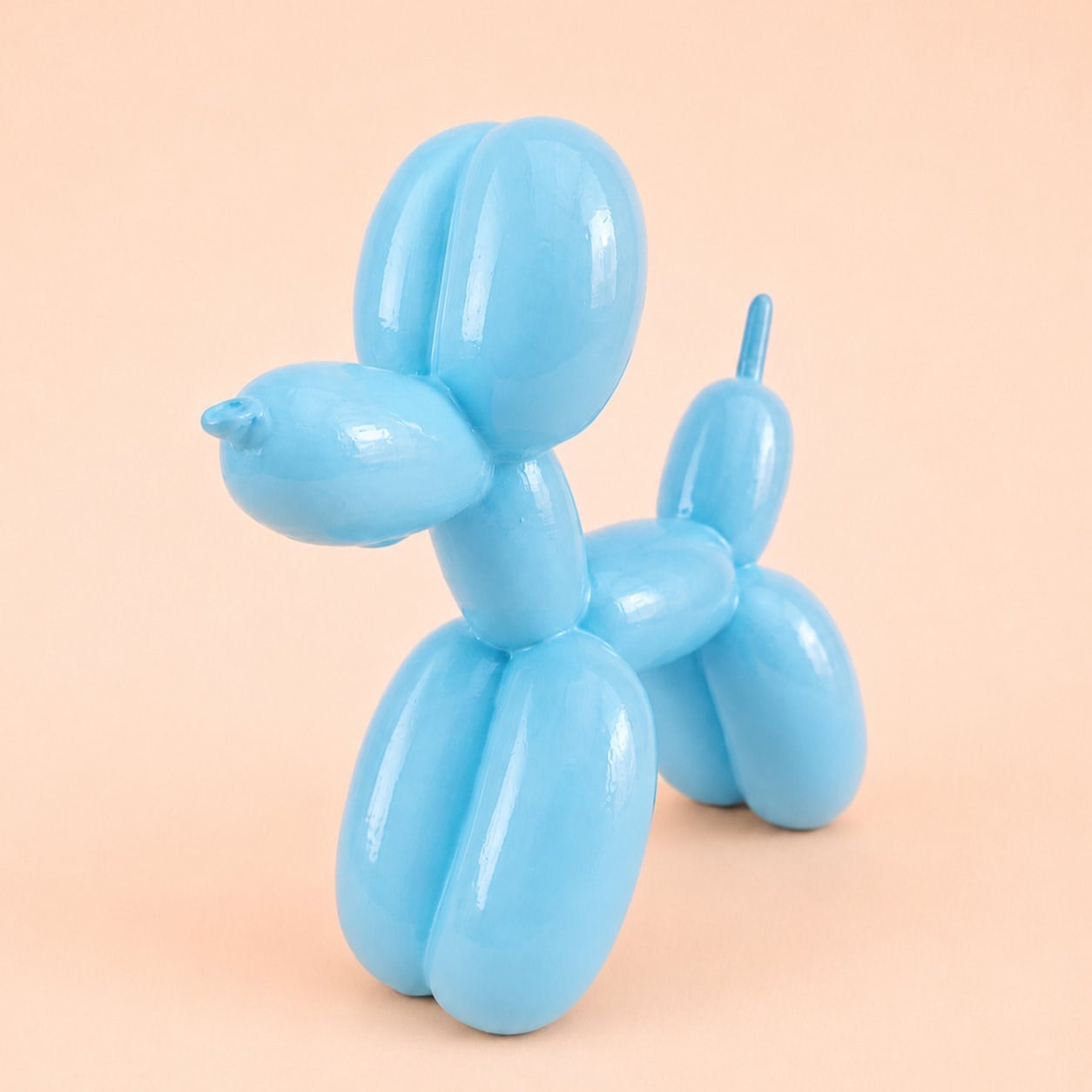 Balon Köpek Figürü | Pastel Mavi