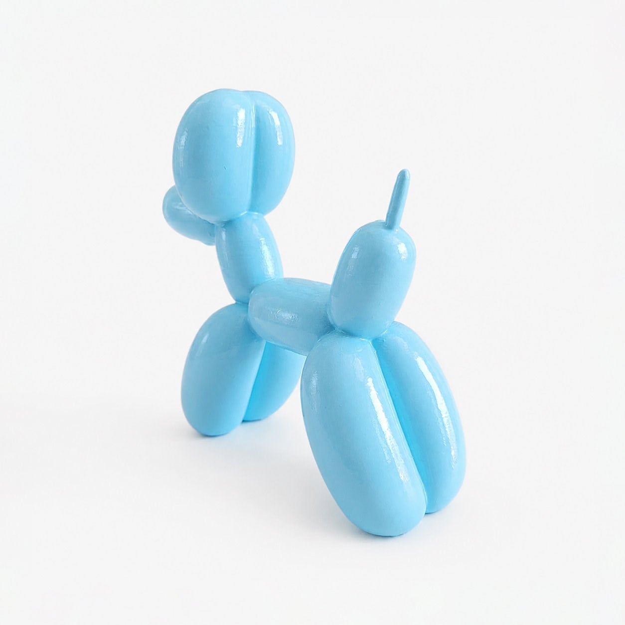 Balon Köpek Figürü | Pastel Mavi
