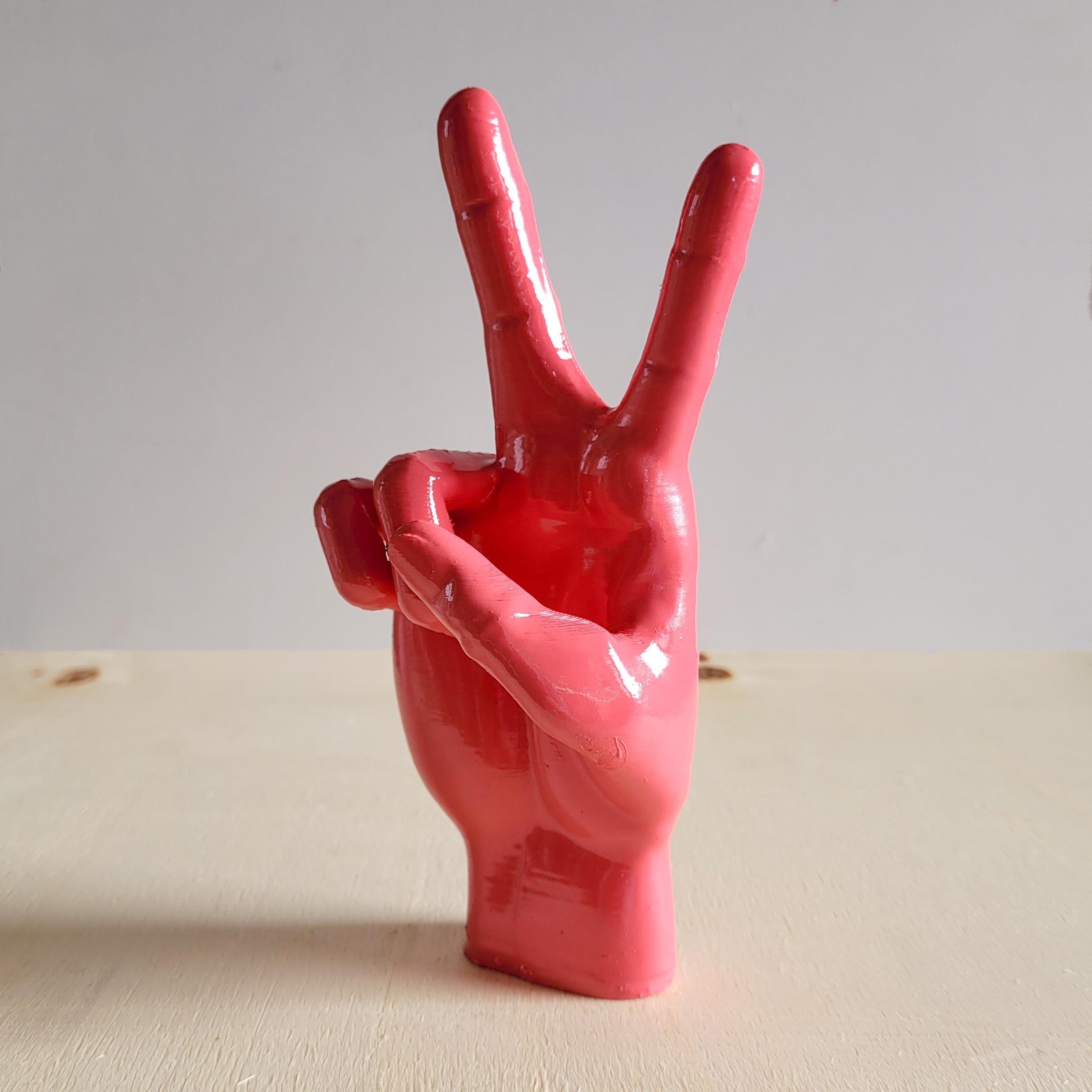 Barış El Figürü | Pembe