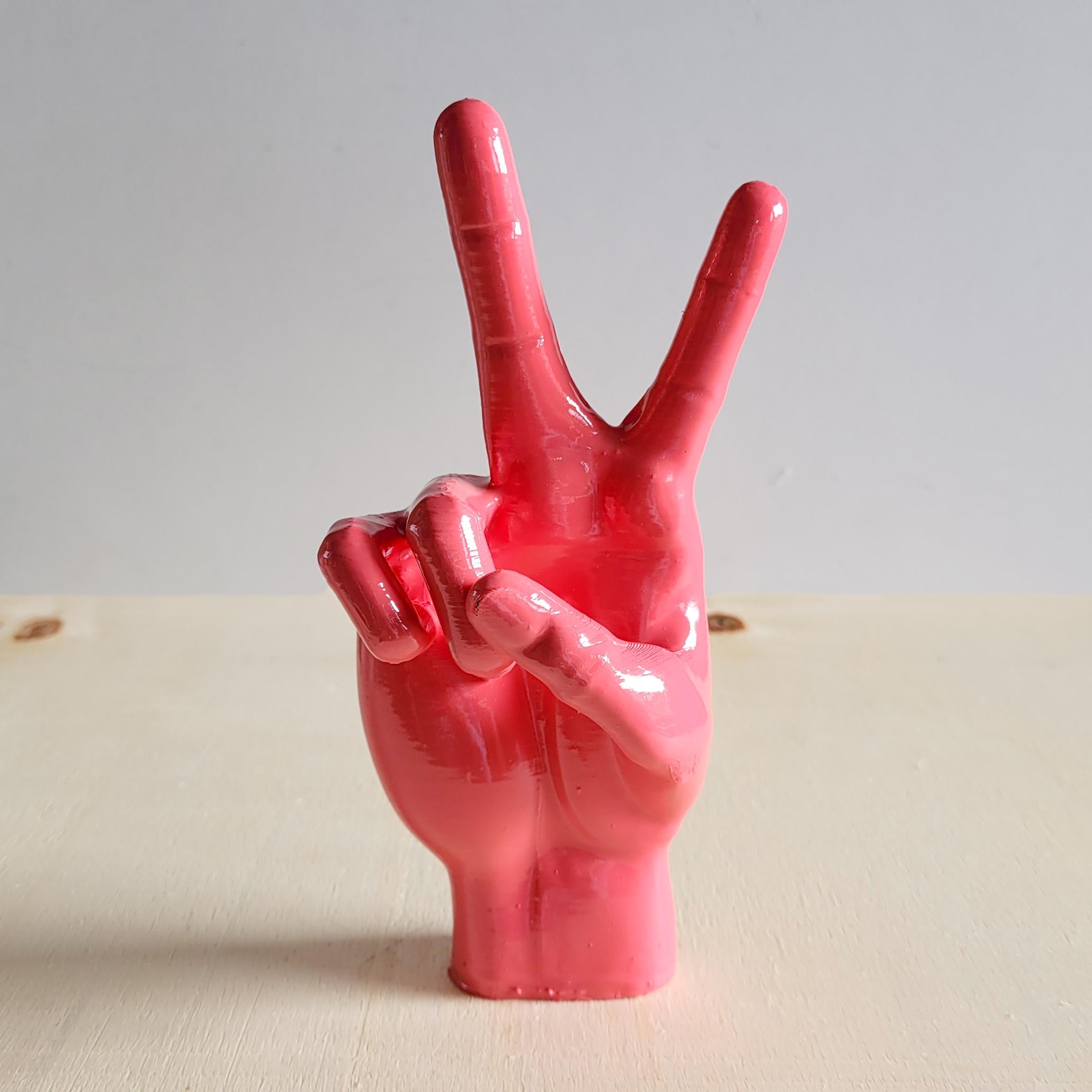 Barış El Figürü | Pembe
