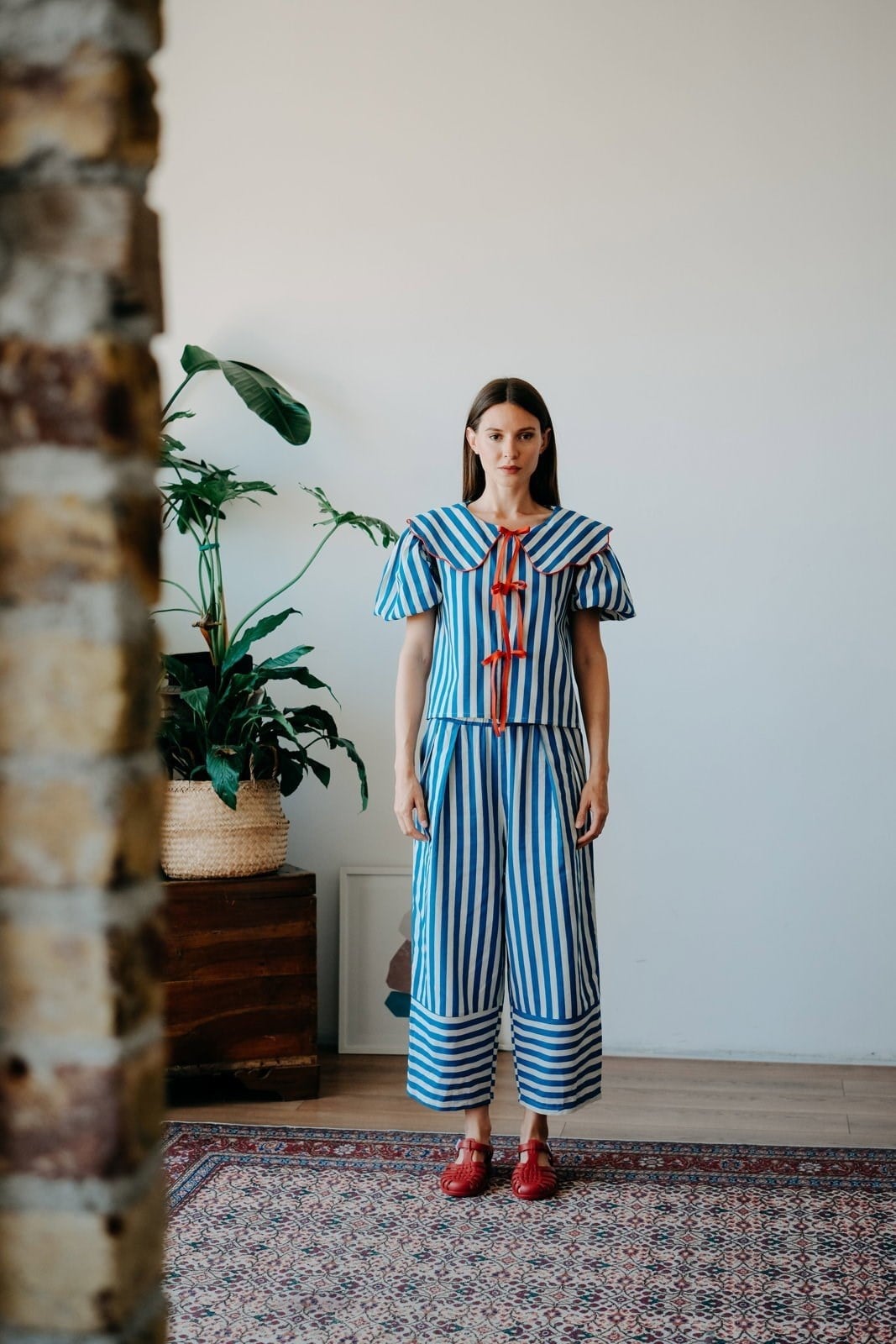 Barrel Stripes Pantolon