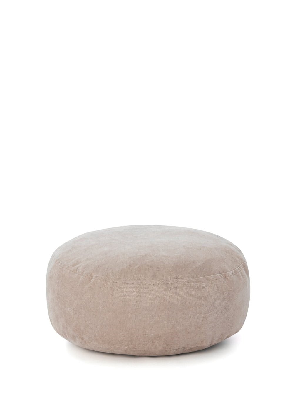 Bej Meditasyon Minderi 33 Cm Çap