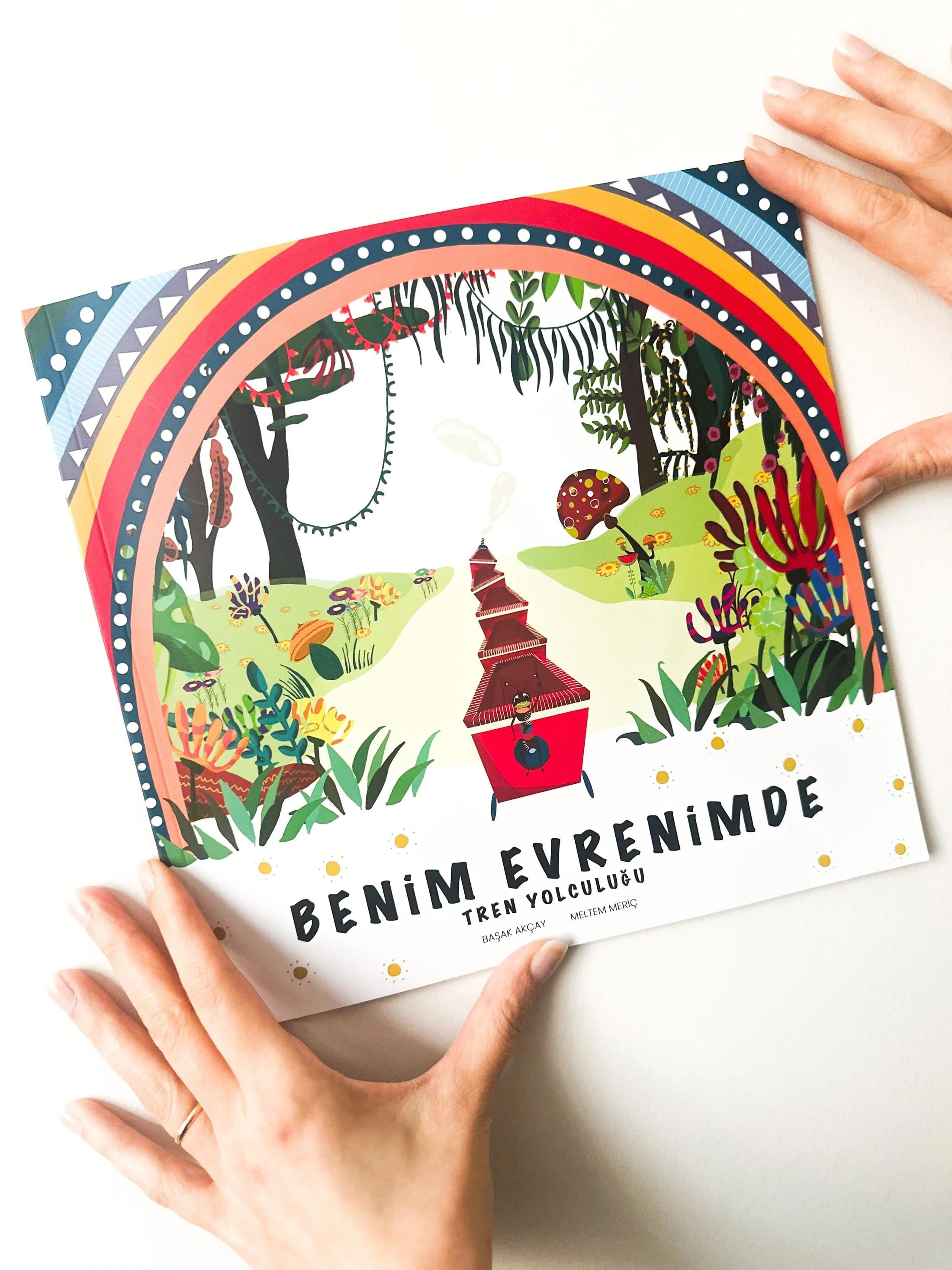 Benim Evrenimde Tren Yolculuğu Hikaye Kitabı