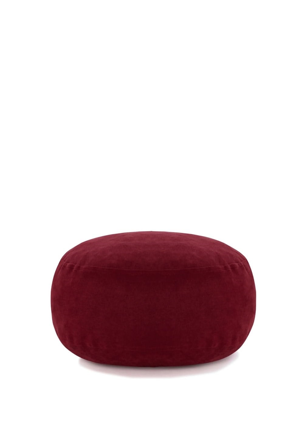 Bordo Meditasyon Minderi 33 Cm Çap