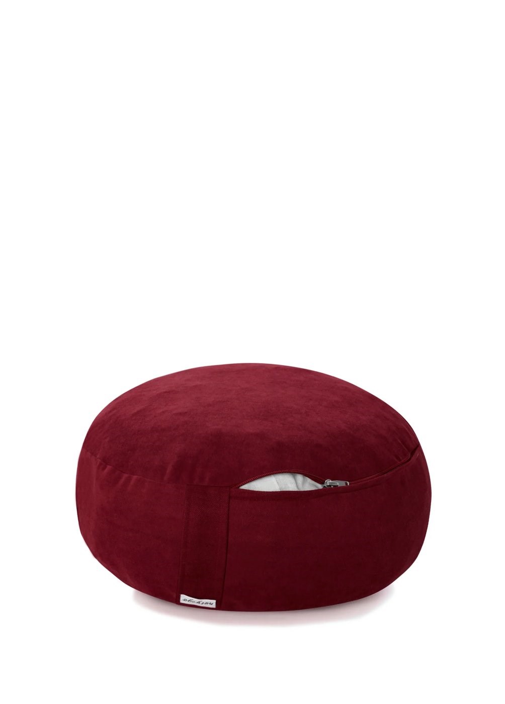 Bordo Meditasyon Minderi 40 Cm Çap