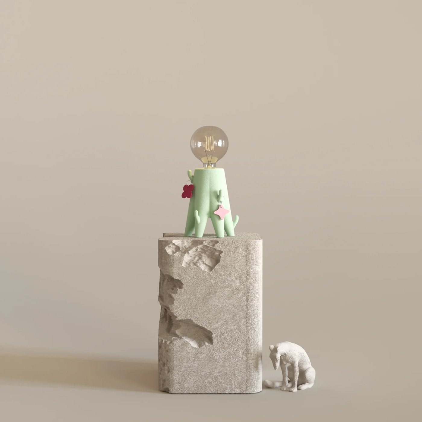 CACTUS Dekoratif Masa Lambası
