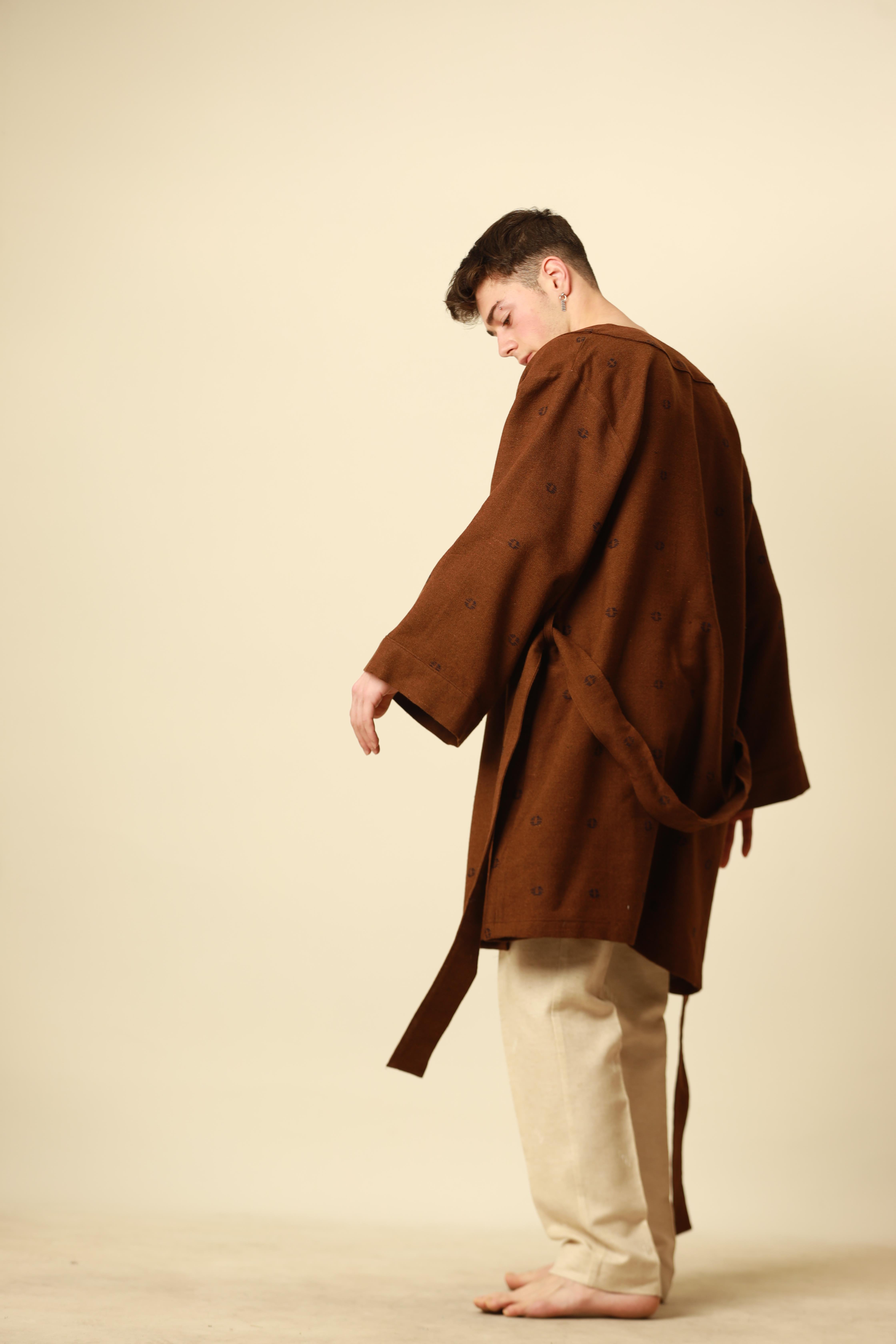 Ceviz Motif Kimono