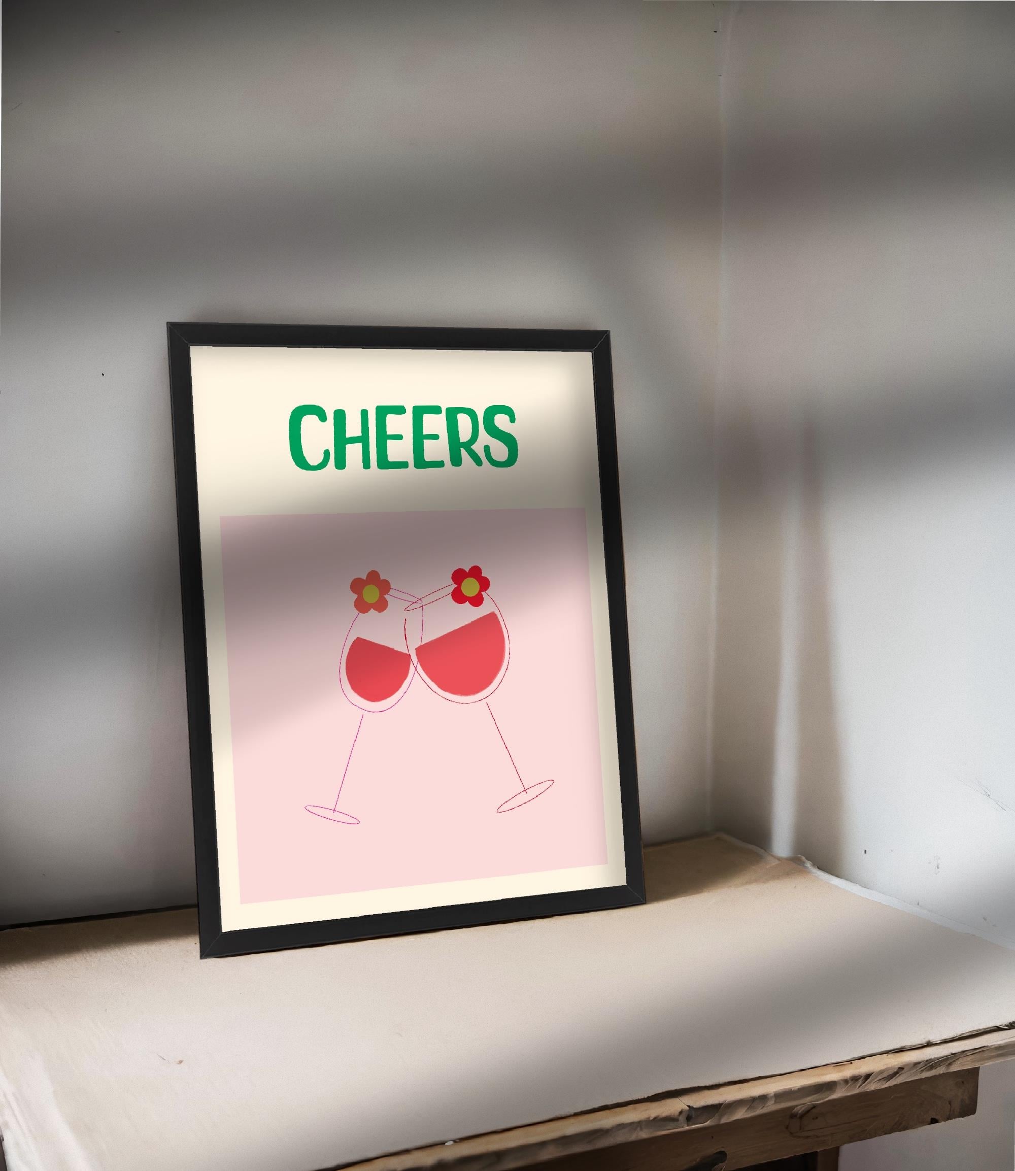 Cheers Baskı