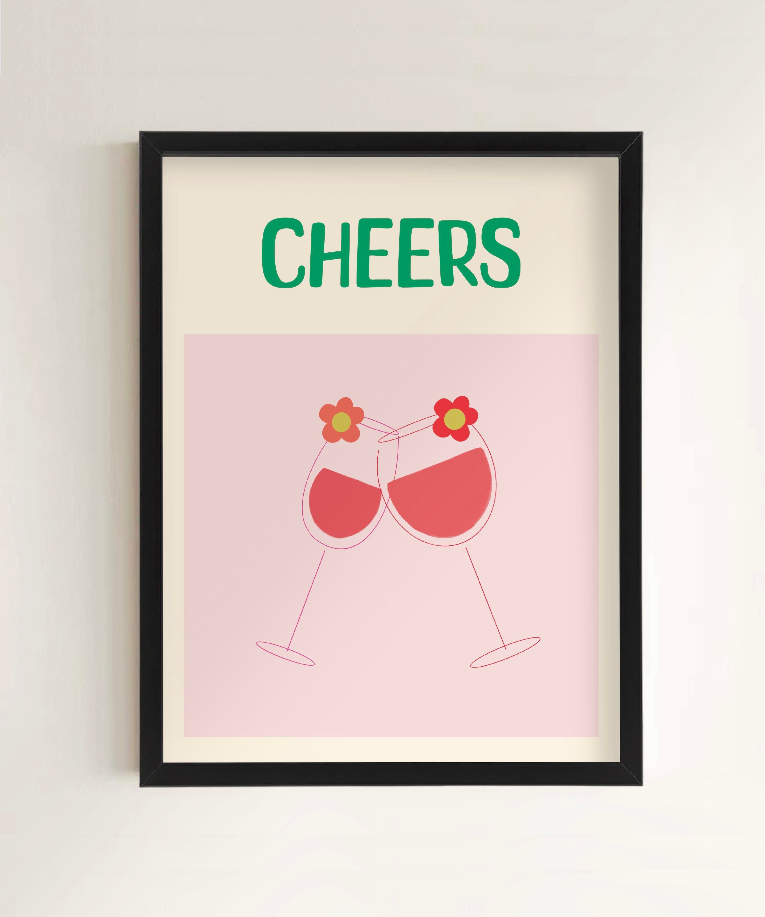 Cheers Baskı