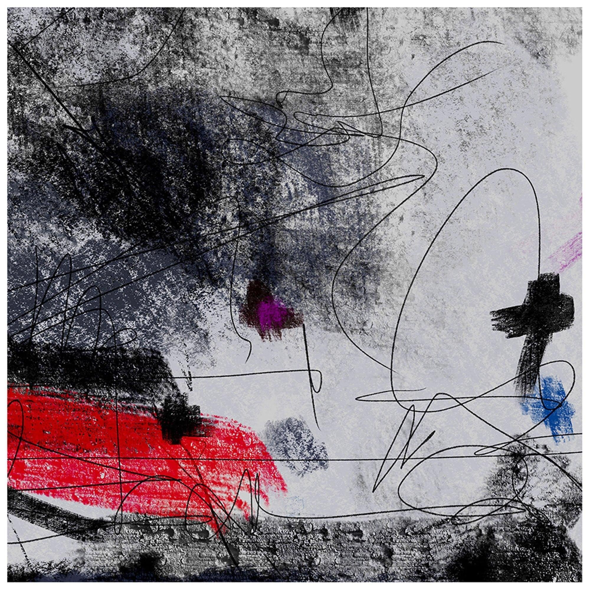 Coal 2 - Abstract Collection - Baskı