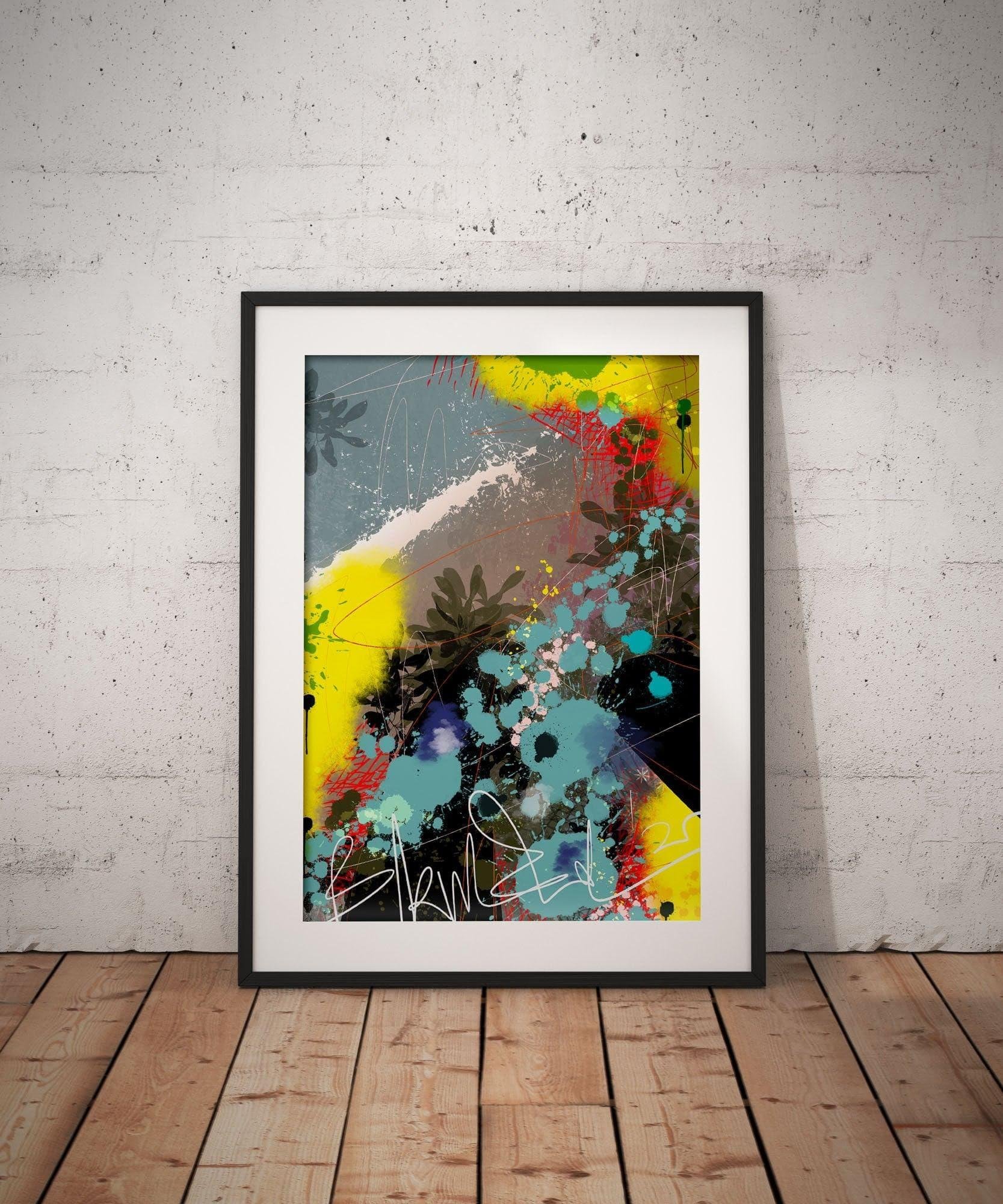 Colourbloom 1 - Abstract Collection - Baskı
