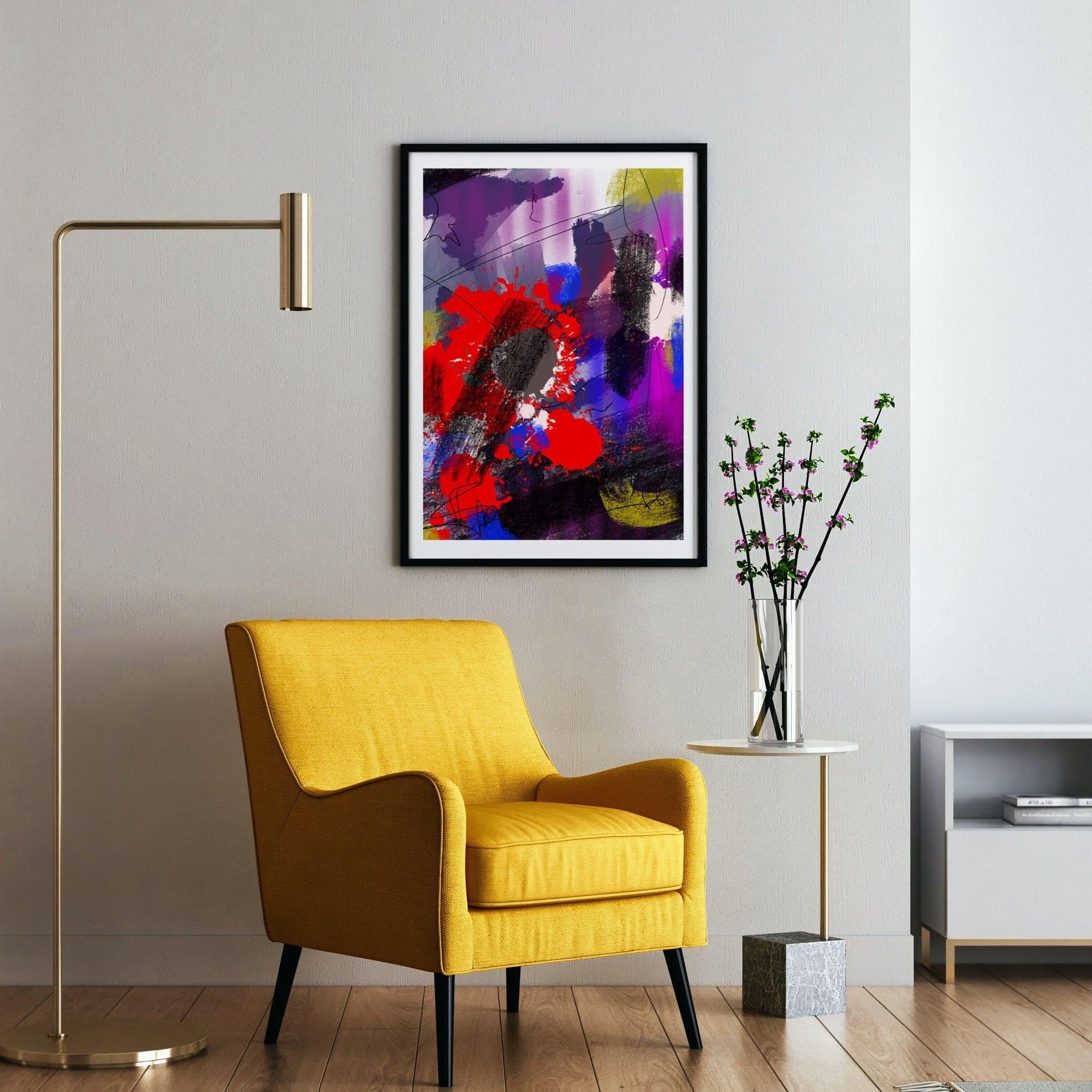 Colourbloom 2 - Abstract Collection - Baskı