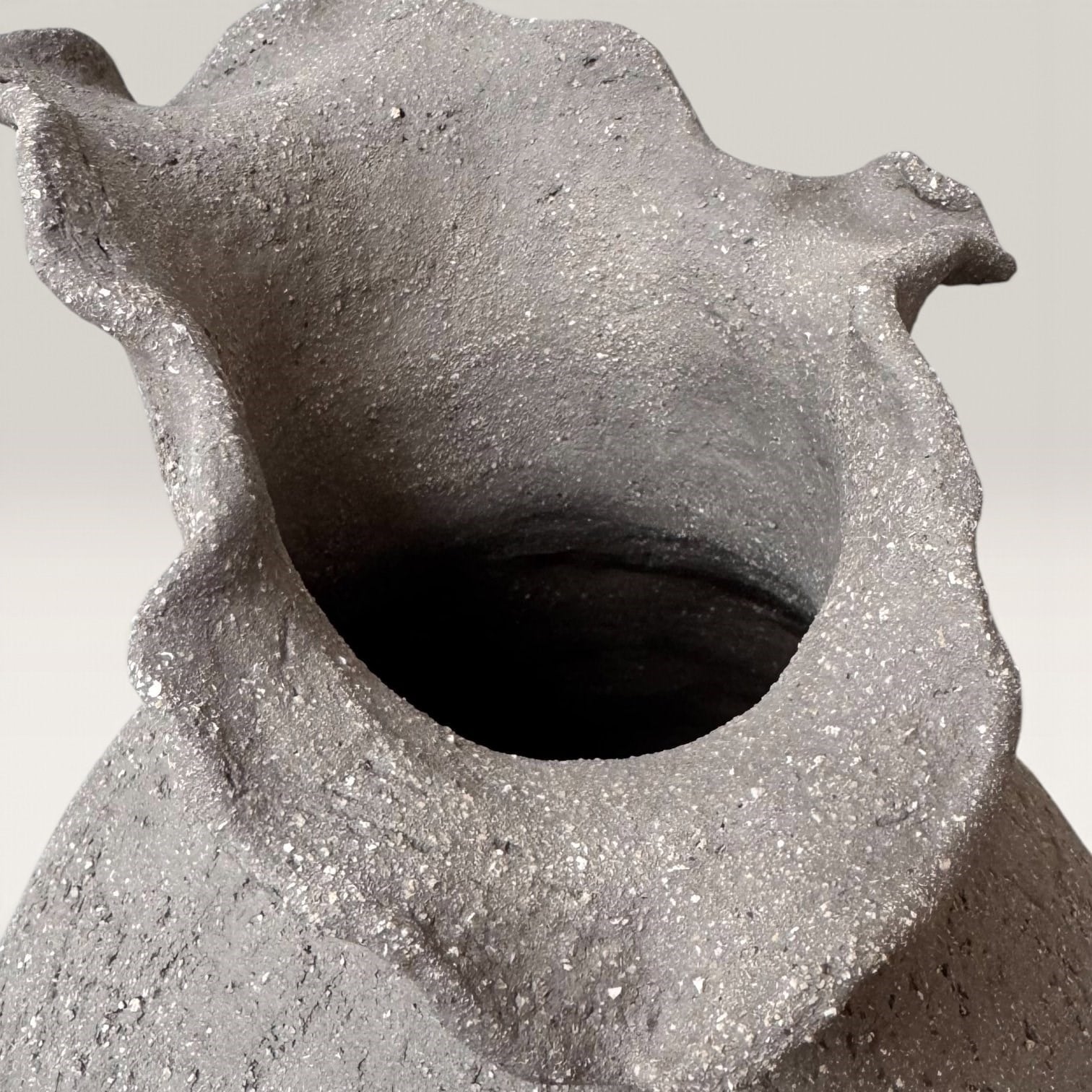 Curva Stoneware Vazo