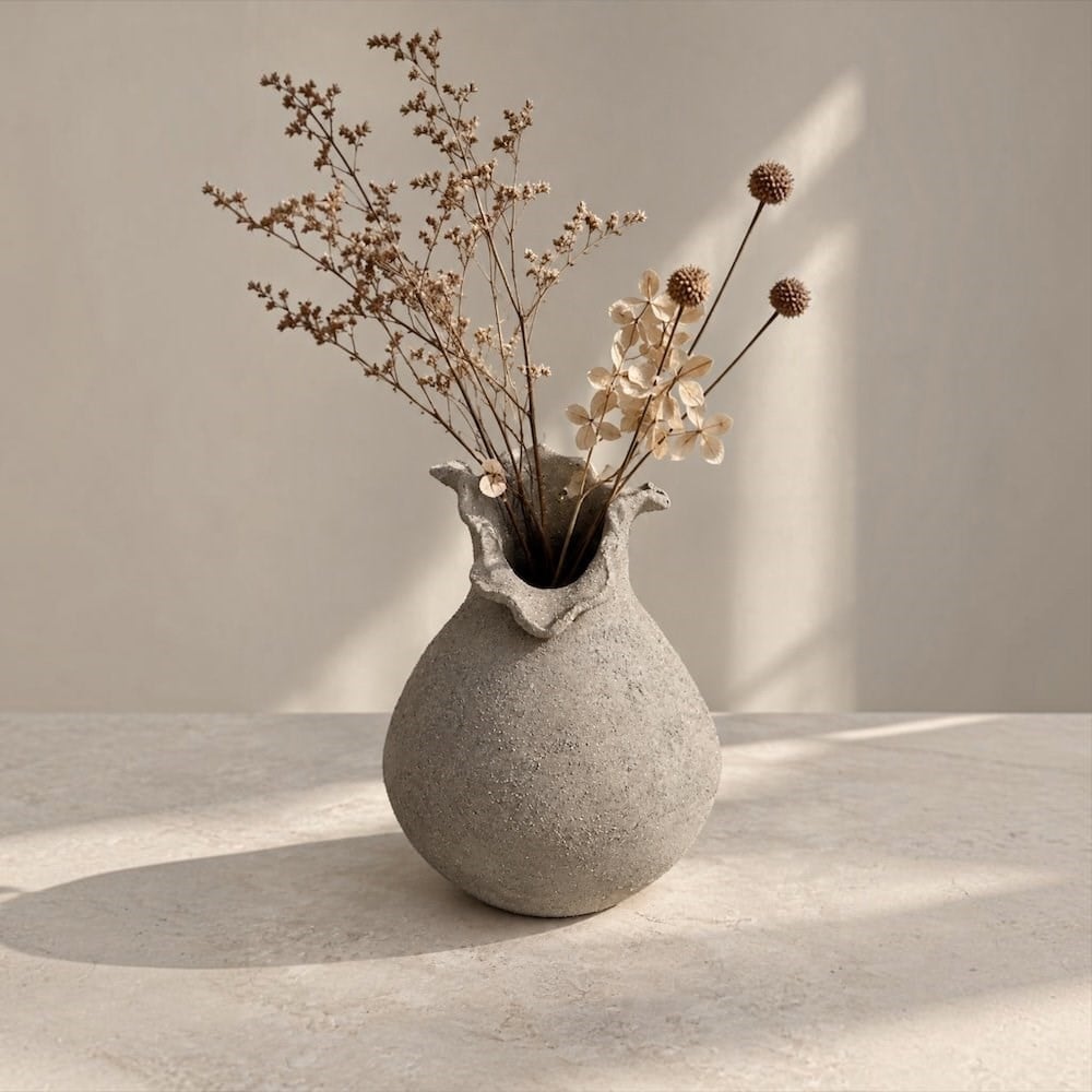 Curva Stoneware Vazo