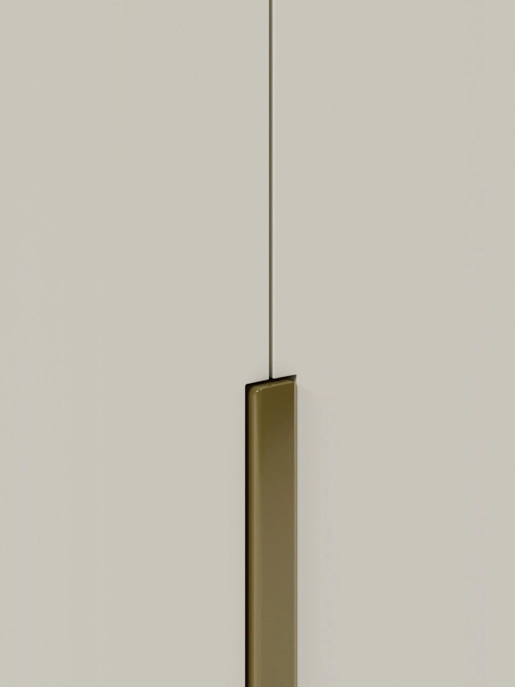 Dado Büyük Ahşap Highboard, Modern Geometrik Tasarım ve Orijinal Ayaklar