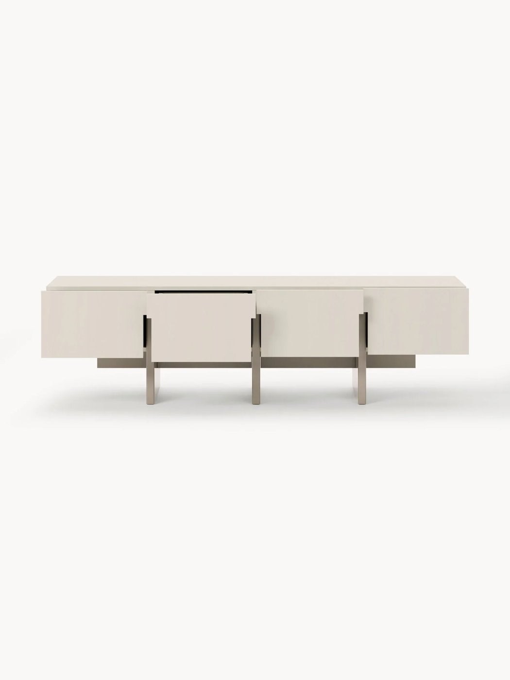 Dado Modern Ahşap TV Ünitesi 180 cm Bej ve Taupe