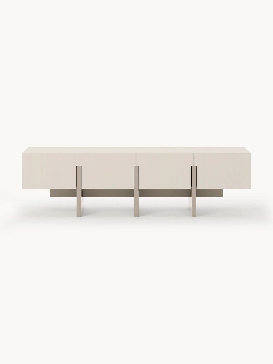 Dado Modern Ahşap TV Ünitesi 180 cm Bej ve Taupe