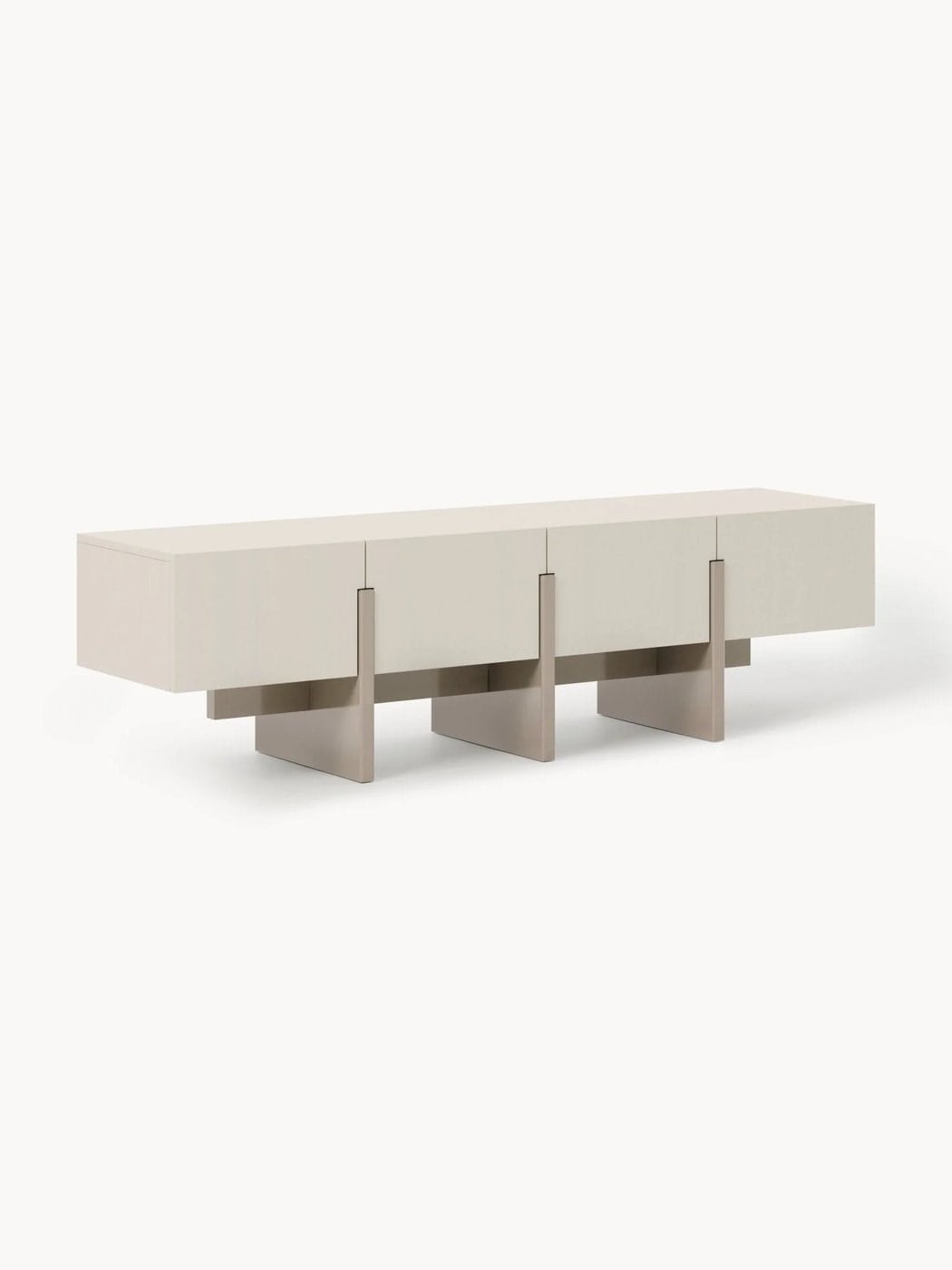 Dado Modern Ahşap TV Ünitesi 180 cm Bej ve Taupe