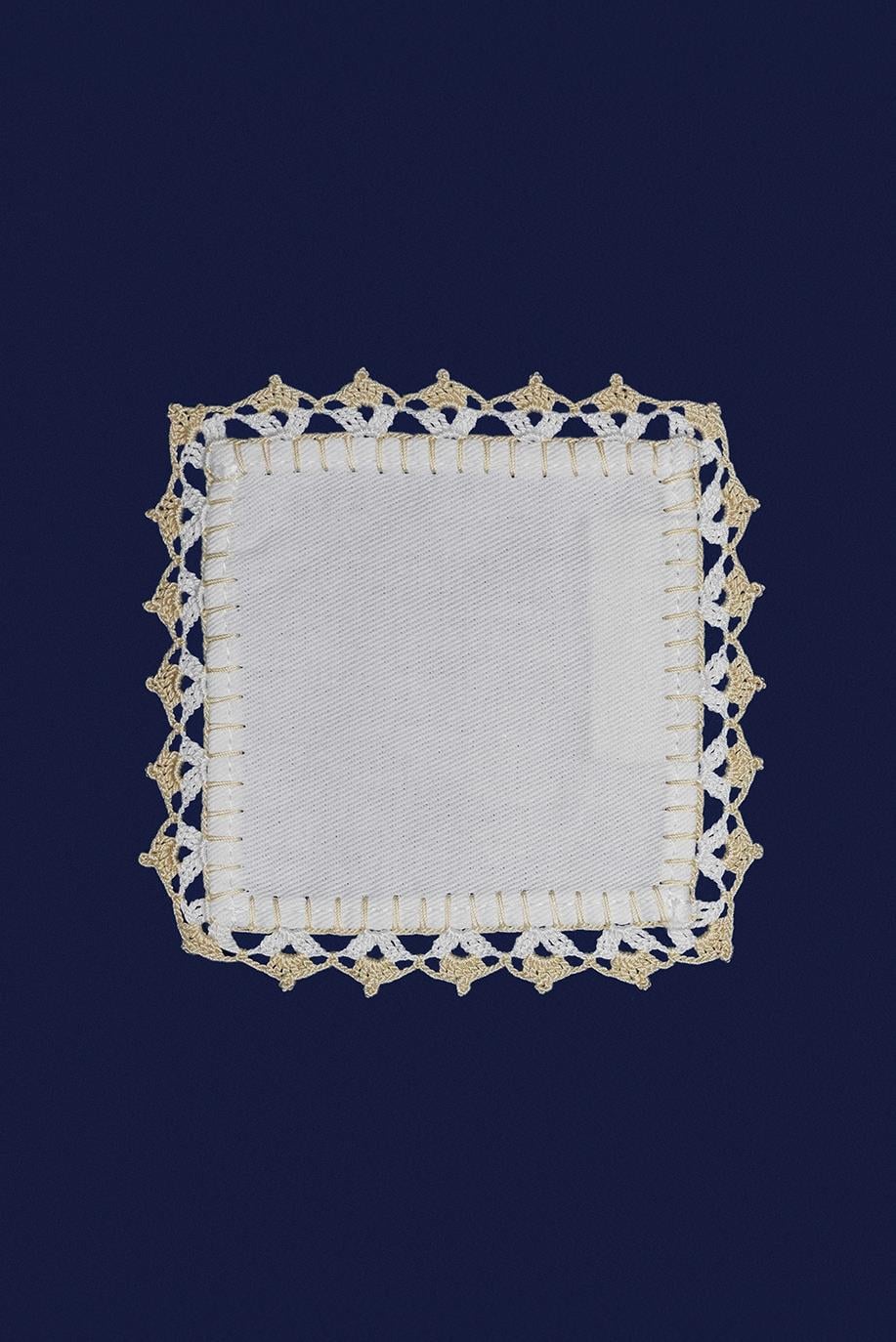 Dantel İşlemeli Bardak Altlığı