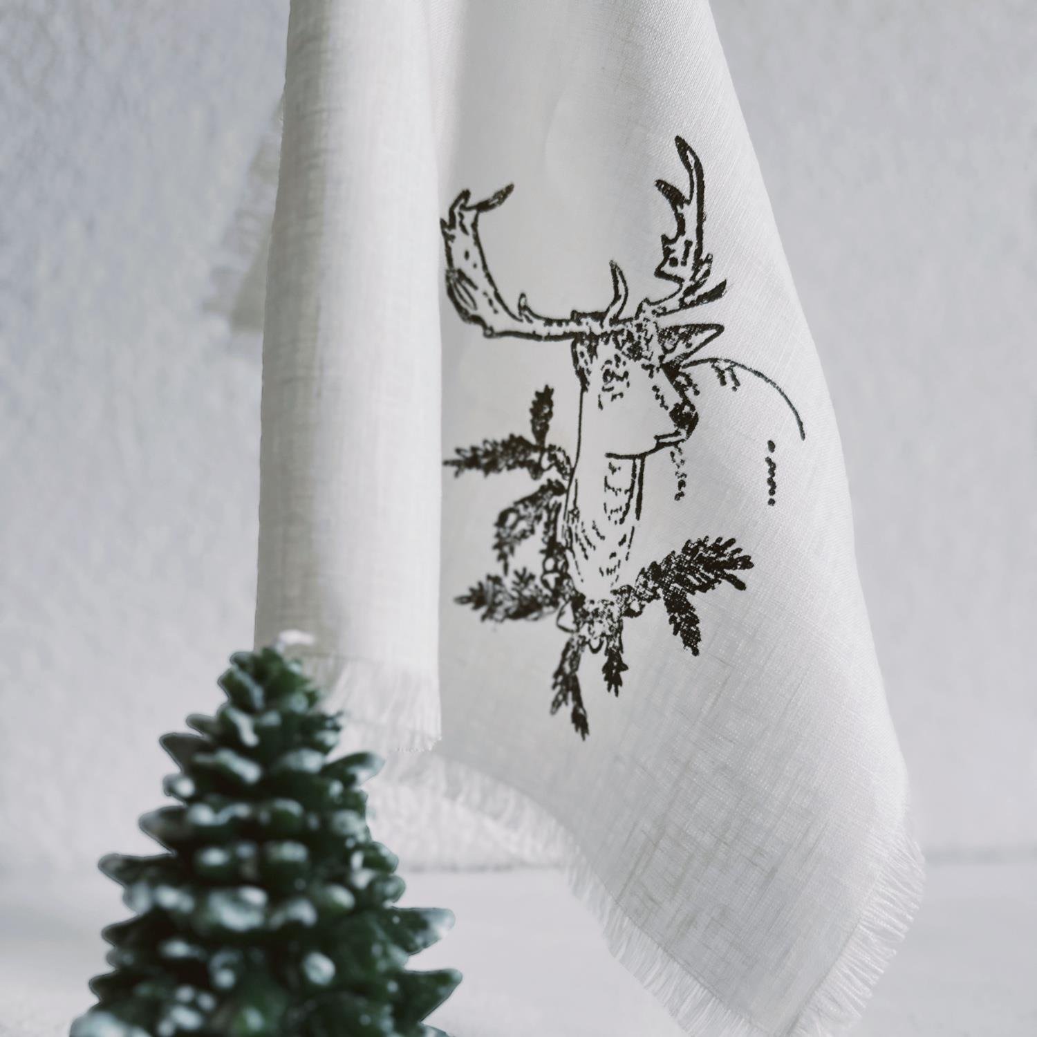Deer 2'li Peçete Takımı