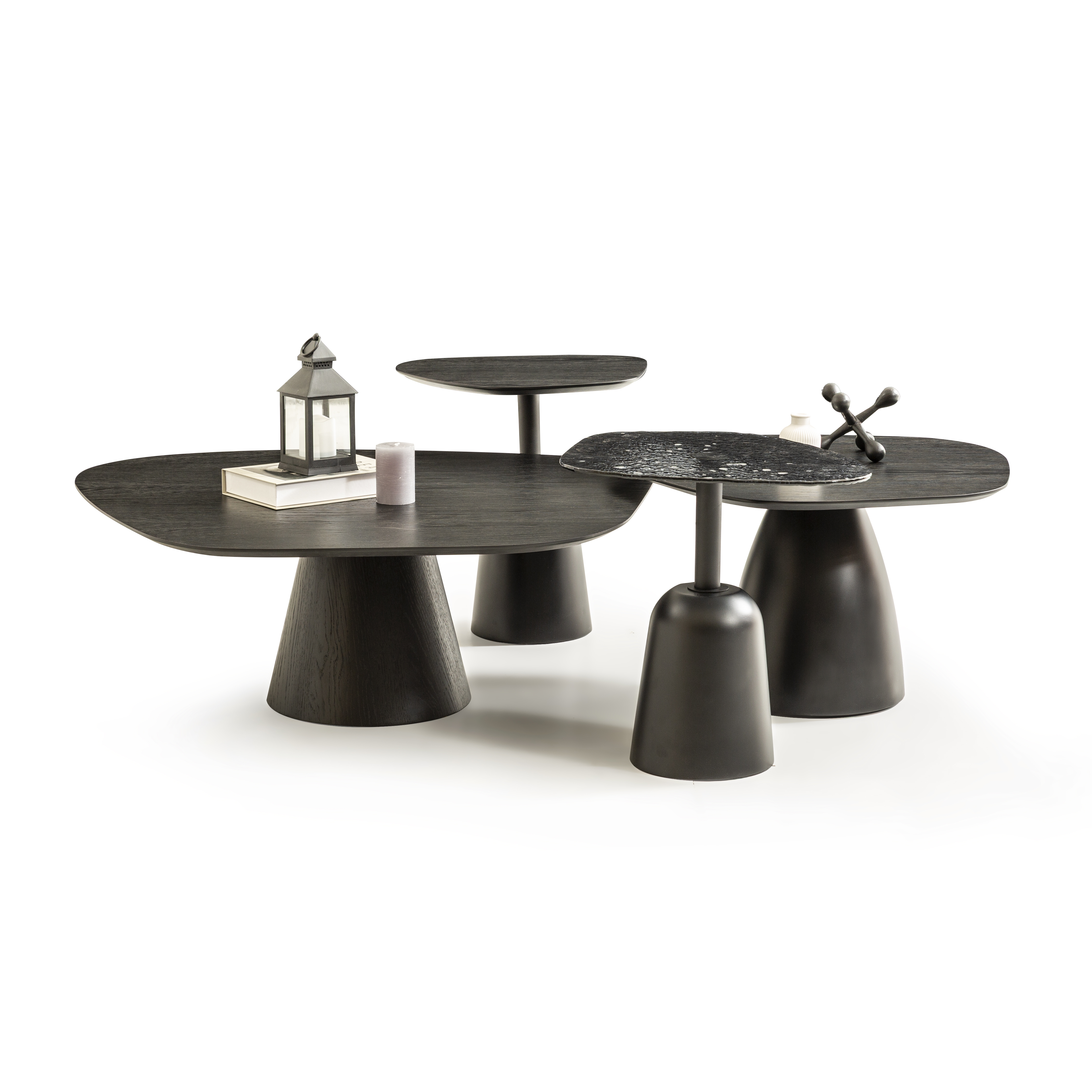 Delta Dörtgen Yan Sehpa - 50 cm