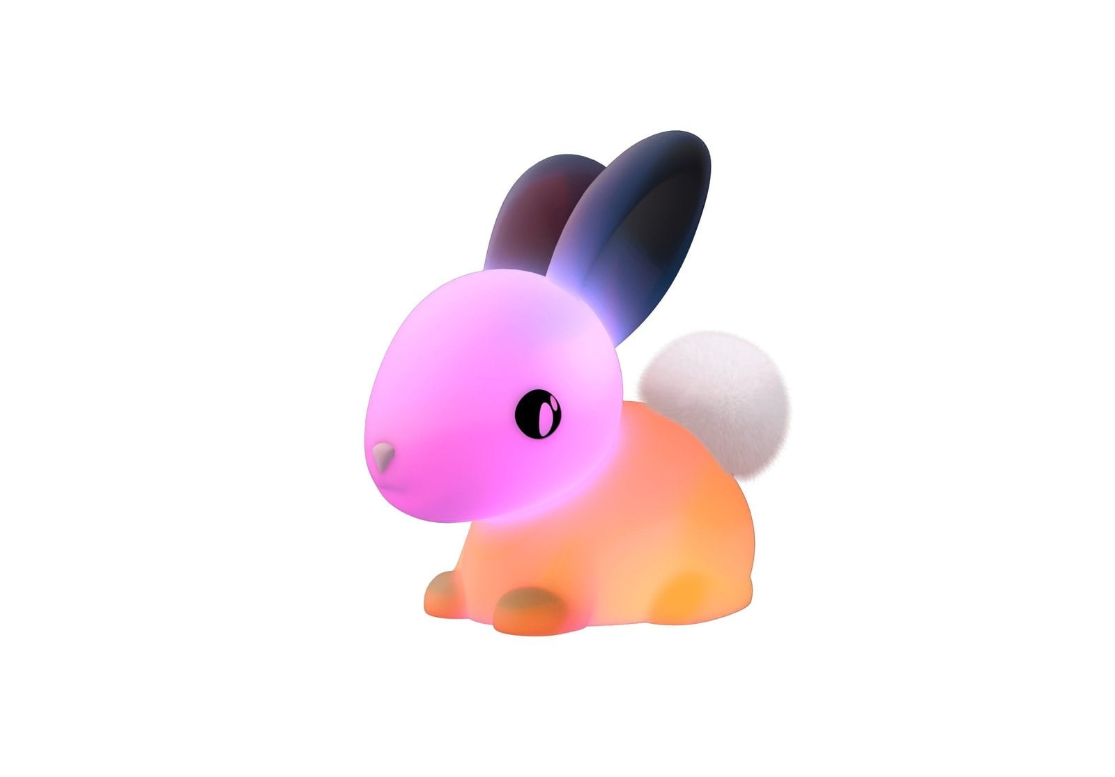 Dhink Silikon Şarjlı Gece Lambası Bunny Cotton