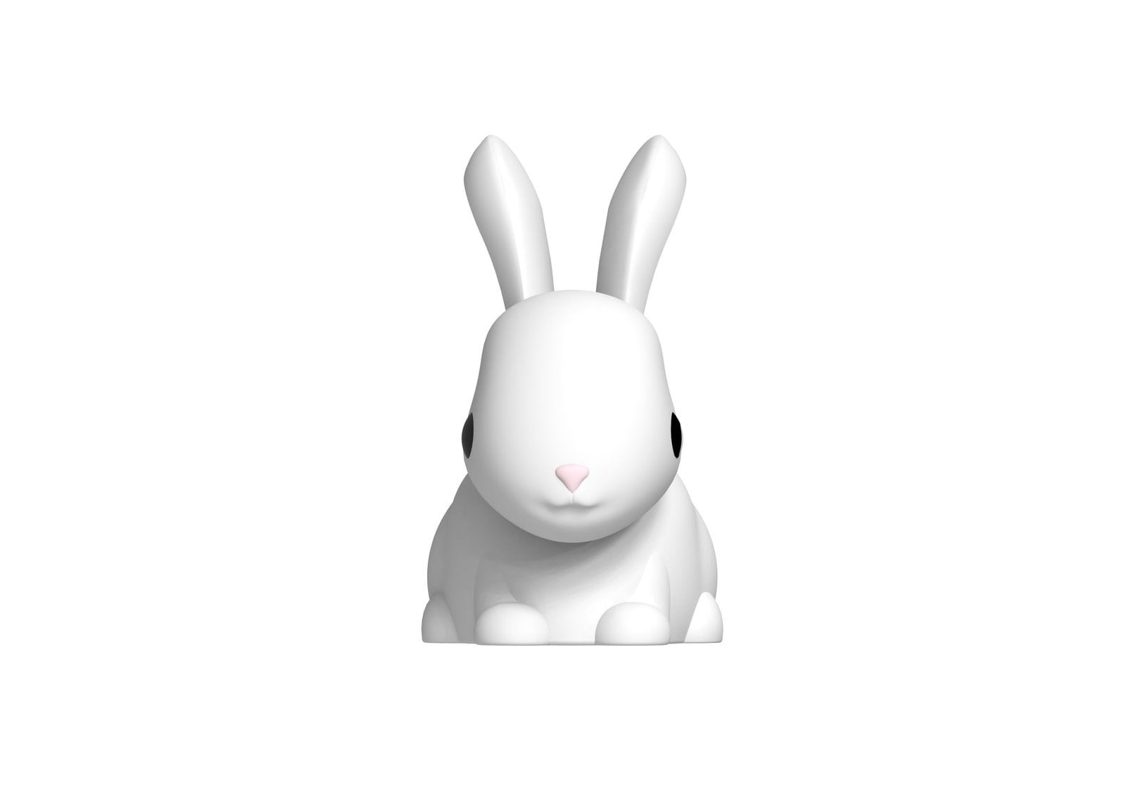 Dhink Silikon Şarjlı Gece Lambası Bunny Cotton