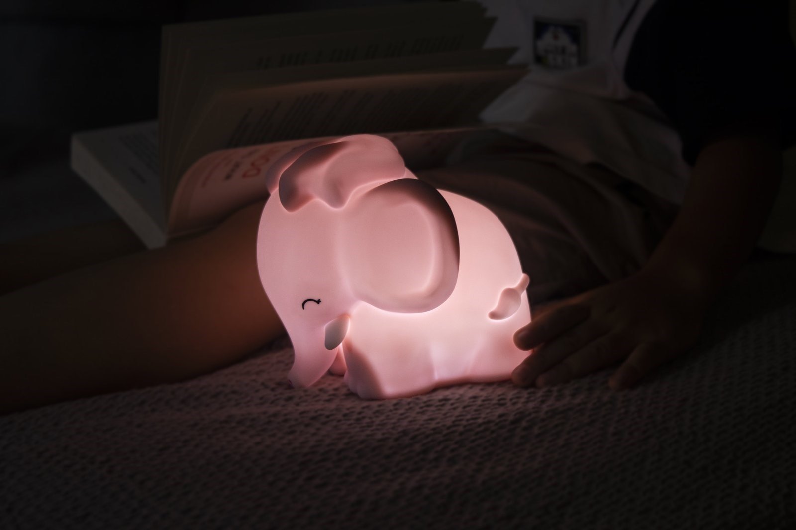 Dhink Silikon Şarjlı Gece Lambası Fil Maya