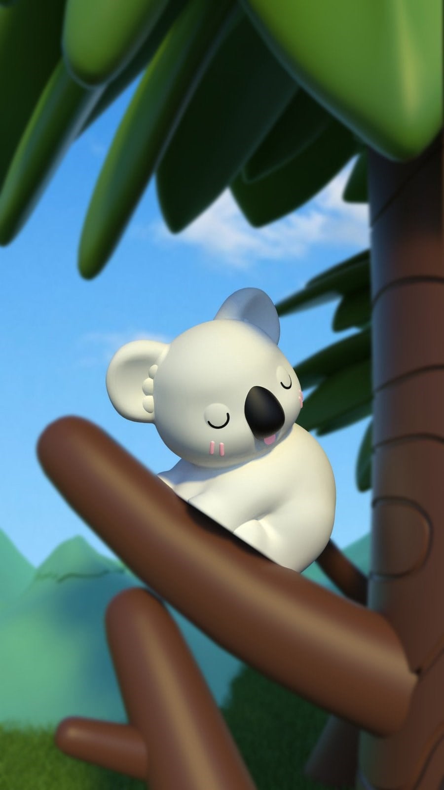 Dhink Silikon Şarjlı Gece Lambası Koala Coco