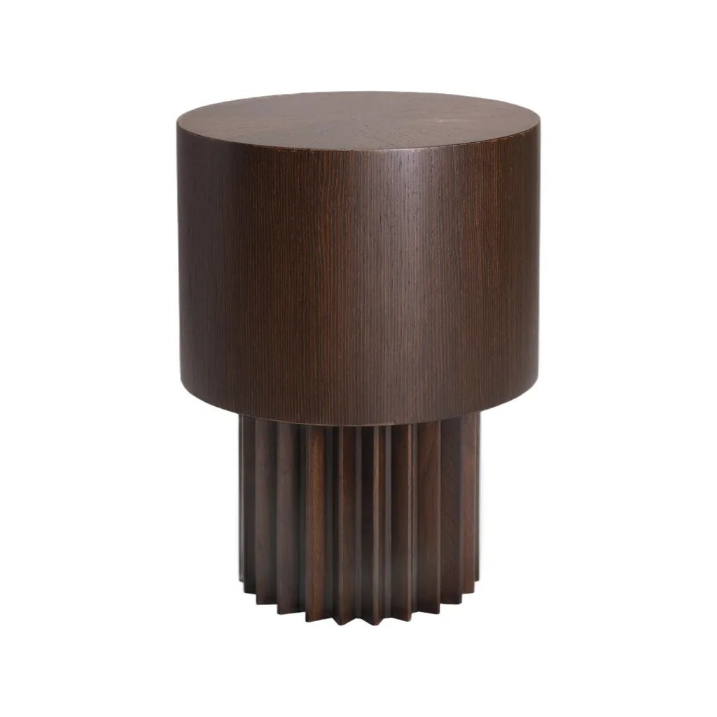 Disk Sehpa Ceviz