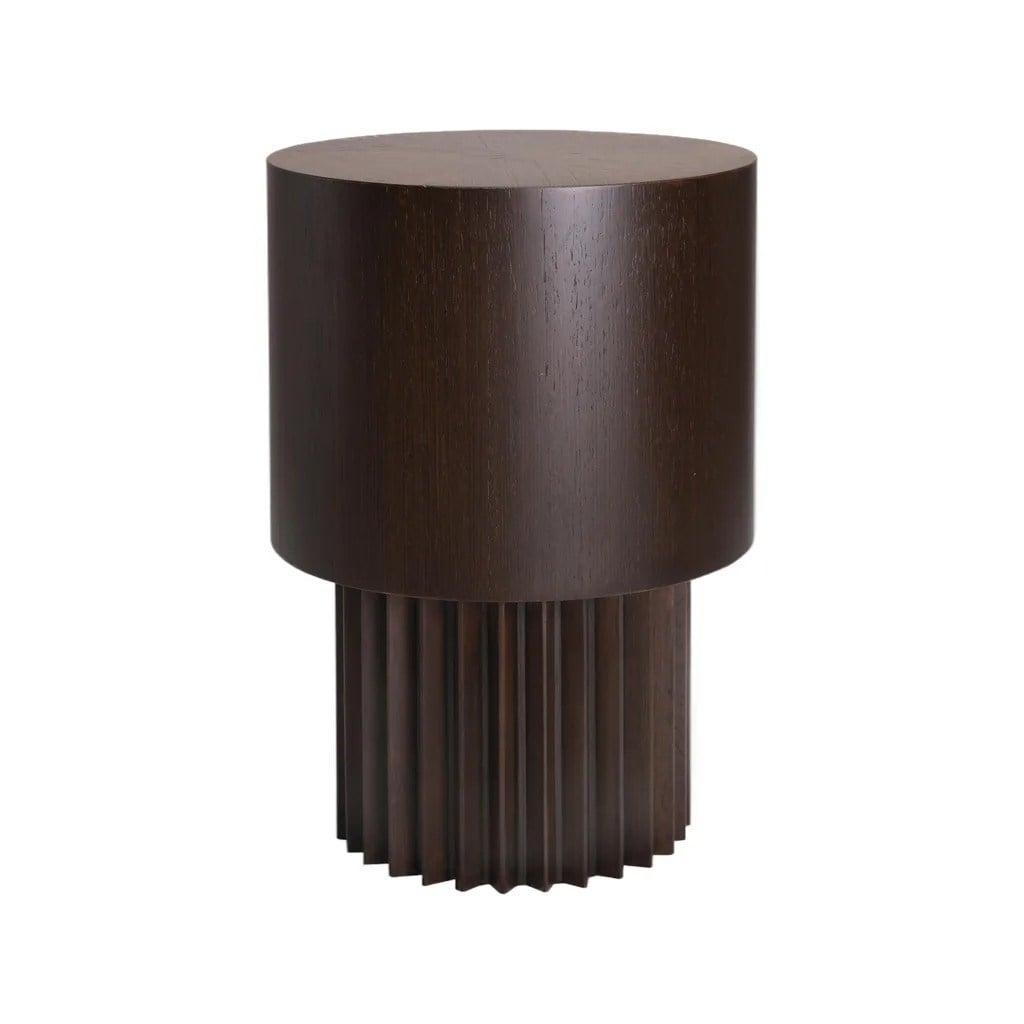 Disk Sehpa Ceviz