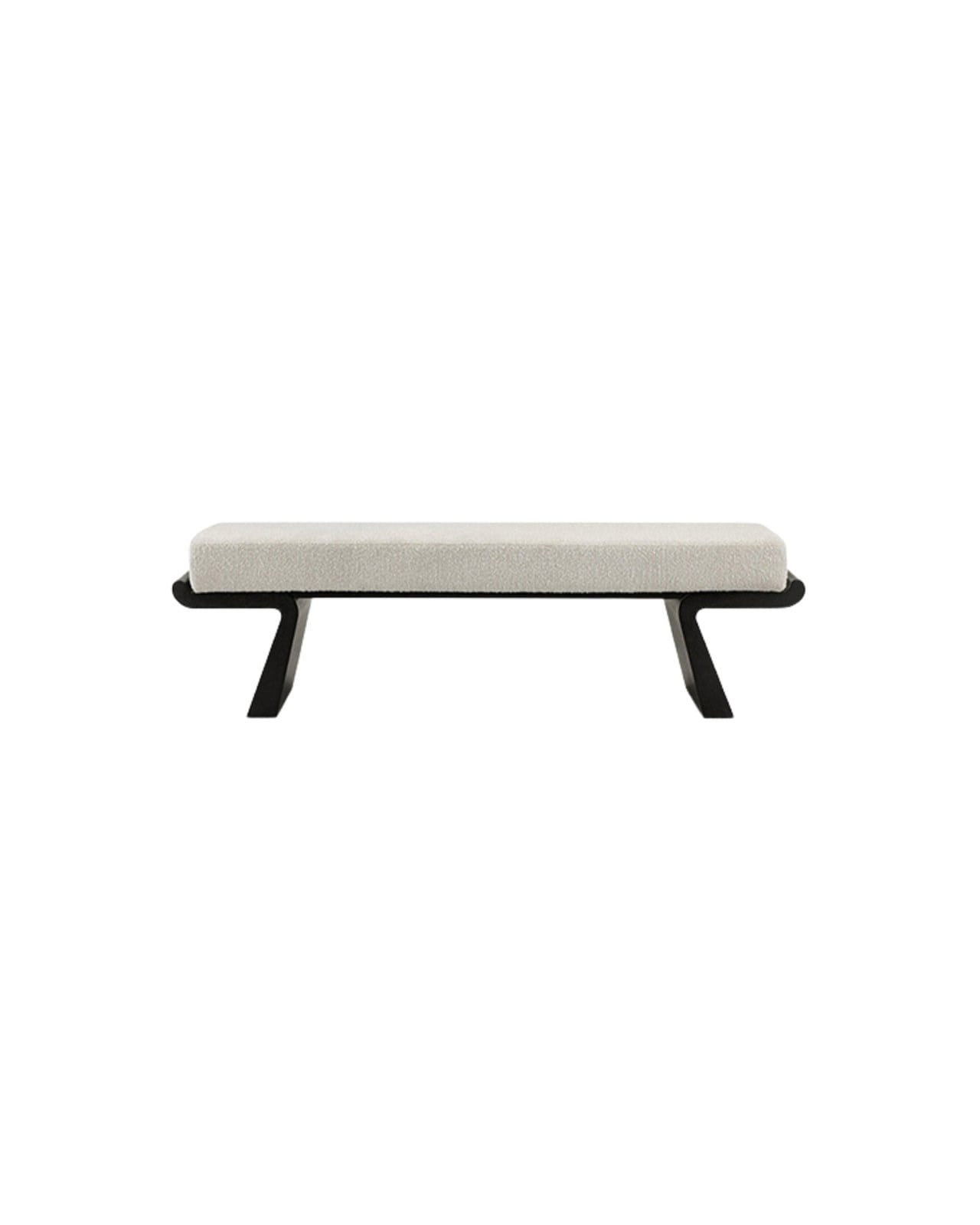 Dores Ahşap Teddy Bench Puf