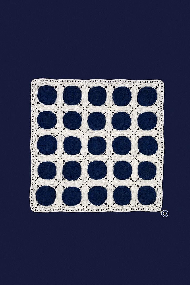Dots El İşi Dantel Örtü