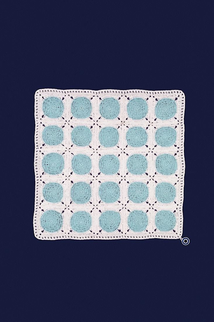 Dots El İşi Dantel Örtü