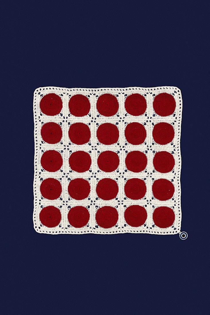 Dots El İşi Dantel Örtü