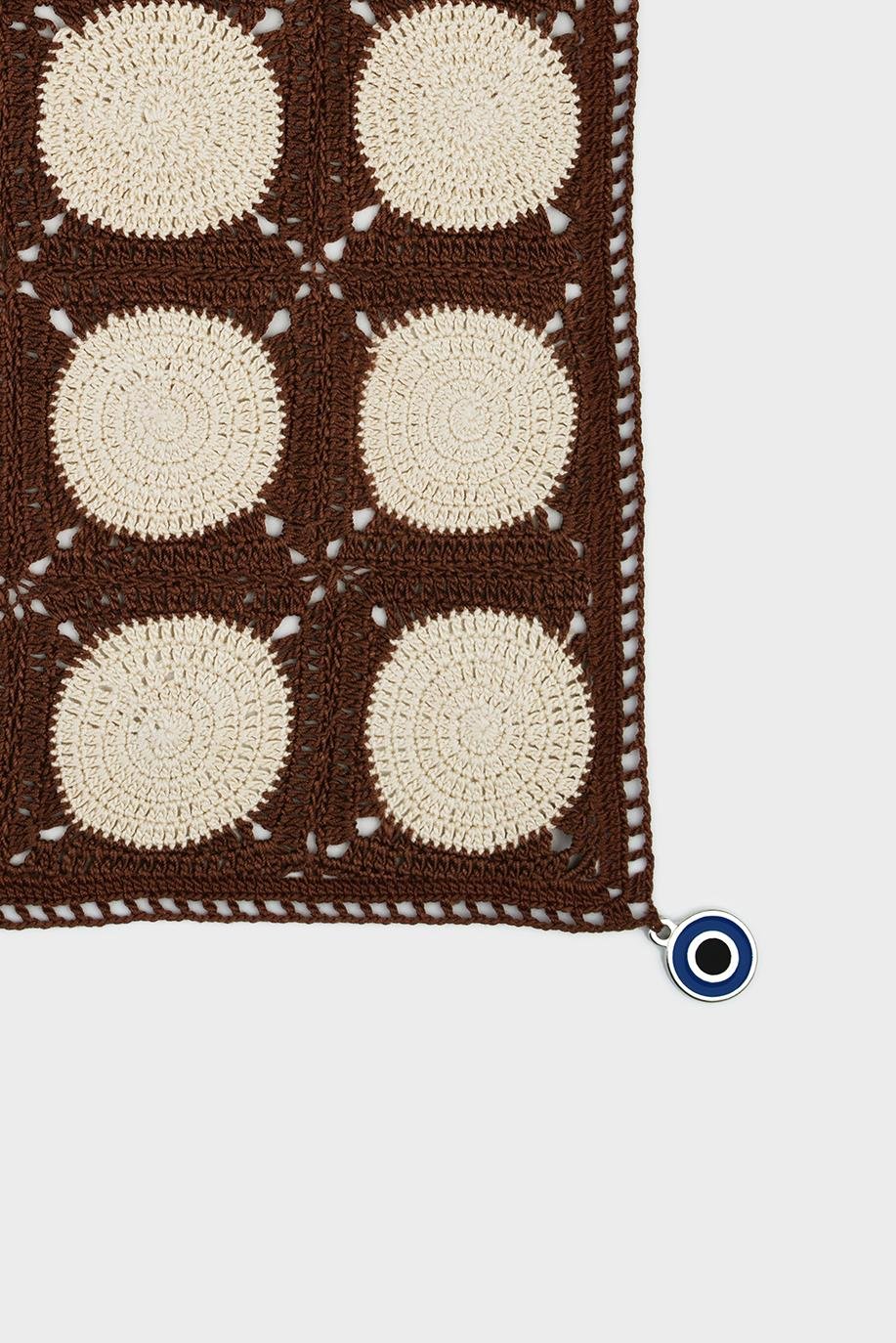 Dots El İşi Dantel Örtü