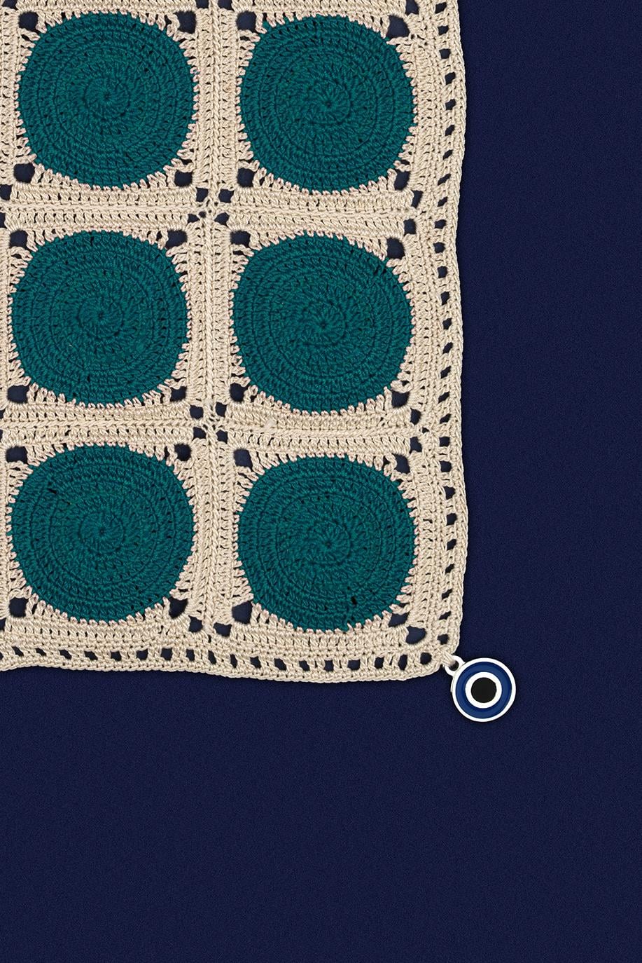 Dots El İşi Dantel Örtü