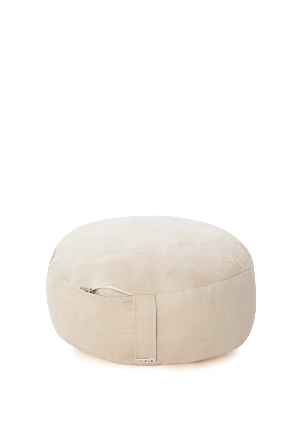 Ekru Meditasyon Minderi 40 Cm Çap