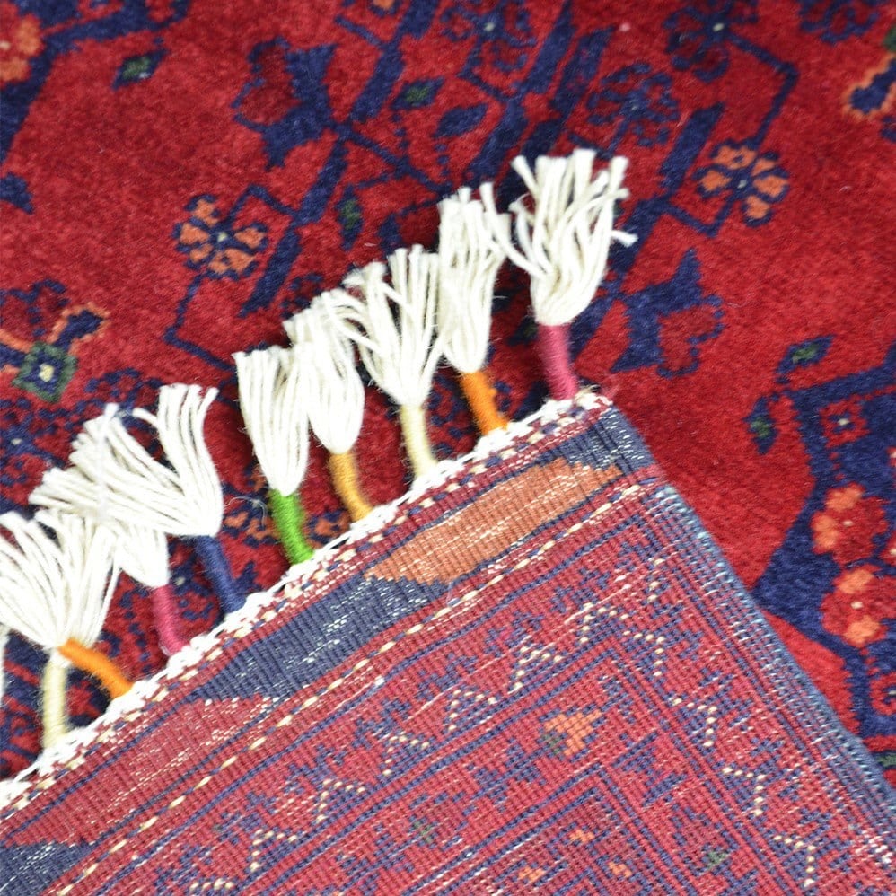 El Dokuma Afgan Bilicik Halısı 100x150 cm