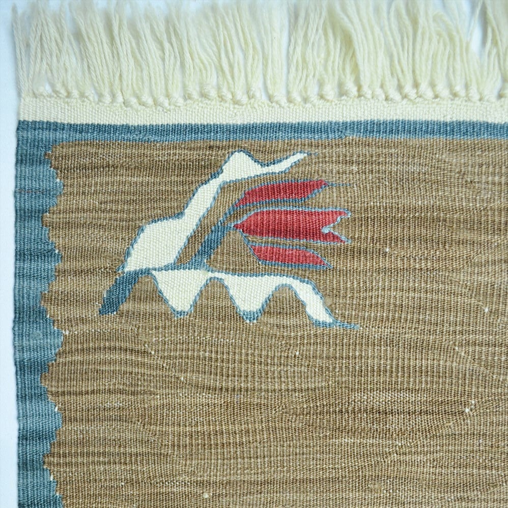 El Dokuma Uşak Kilim Runner 40x150 cm