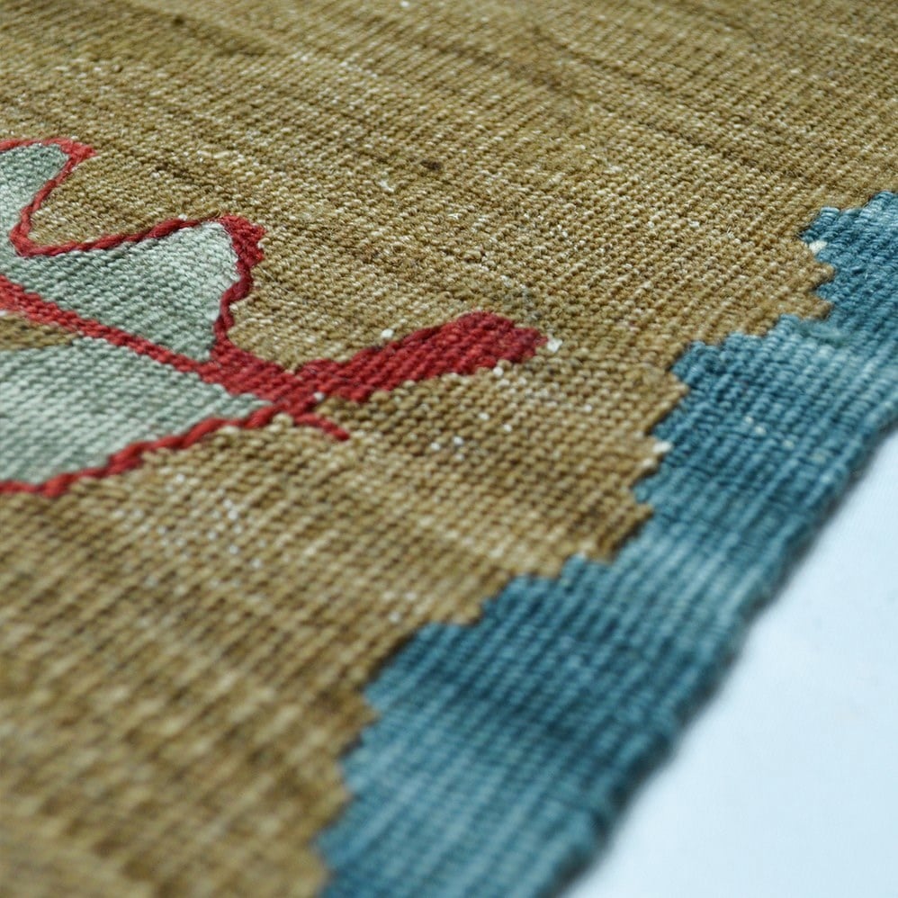 El Dokuma Uşak Kilim Runner 40x150 cm