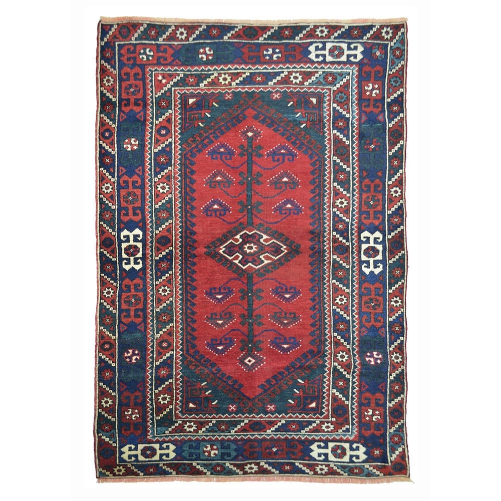 El Dokuma Vintage Döşemealtı Halısı 110x185 cm