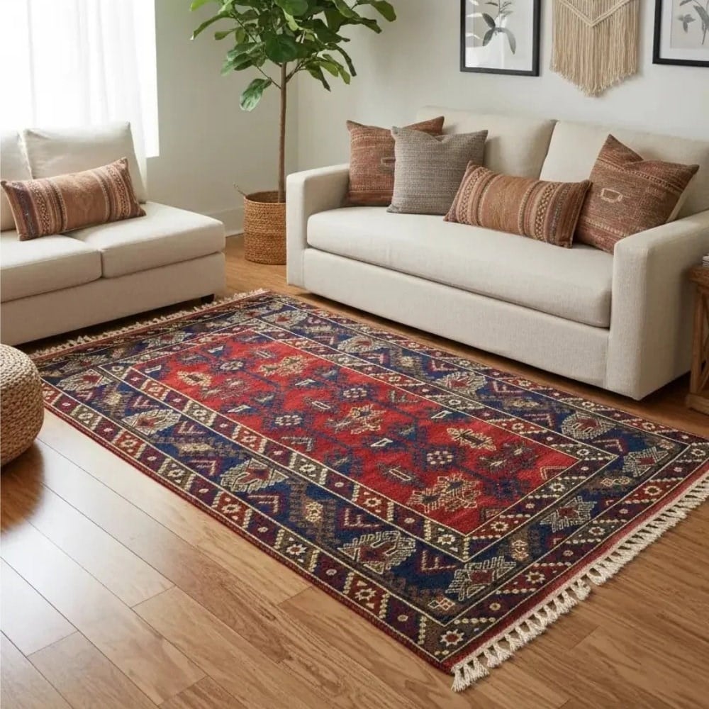 El Dokuma Vintage Döşemealtı Halısı 120x200 cm